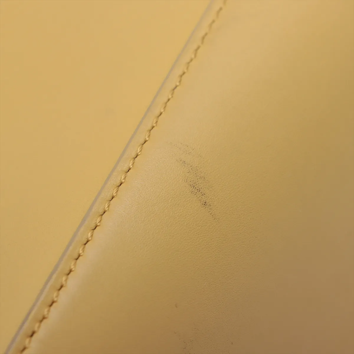 Puzzle Edge Small Leather 2-Way Handbag, Yellow — view 9
