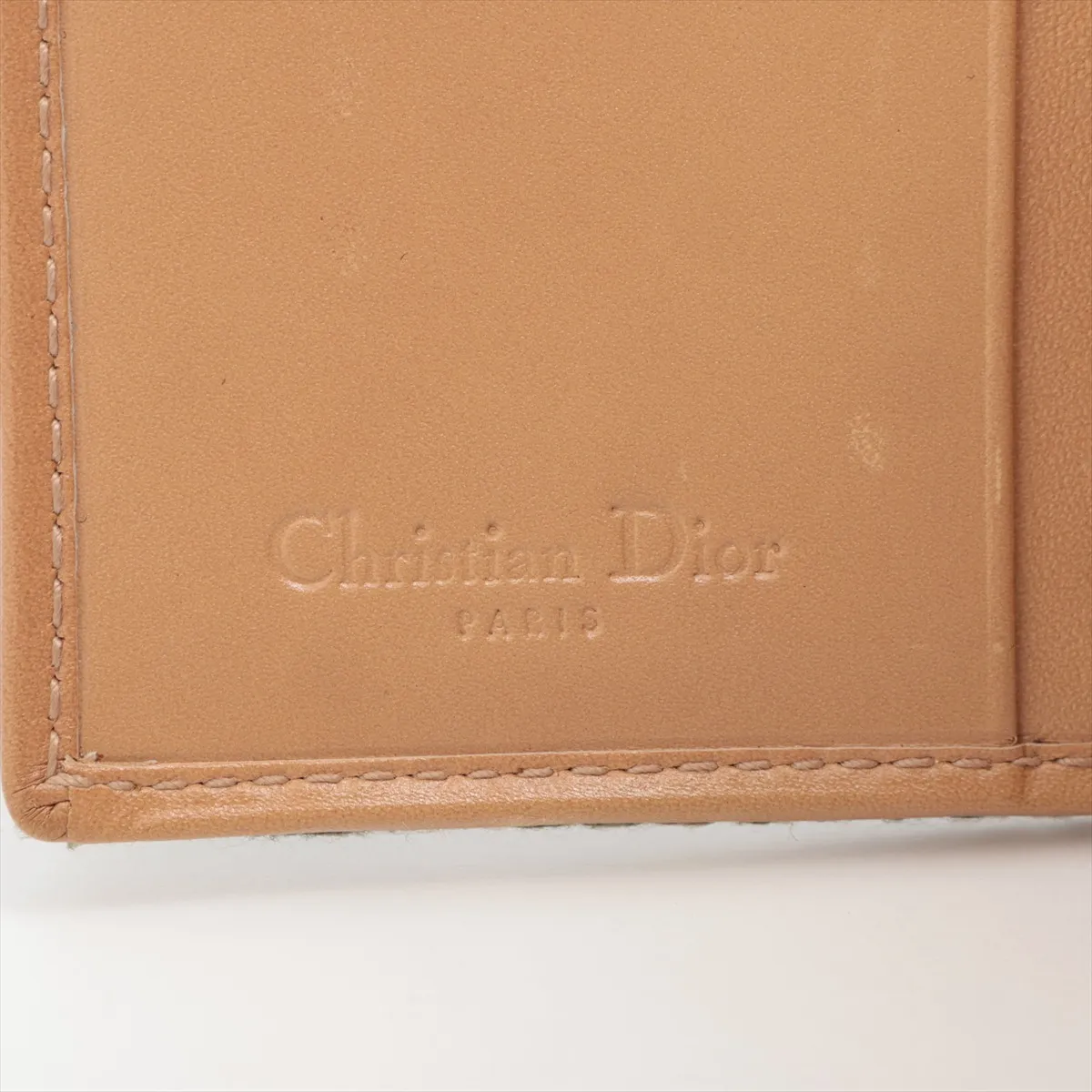 Trotter Canvas x Leather Compact Wallet Green — view 7