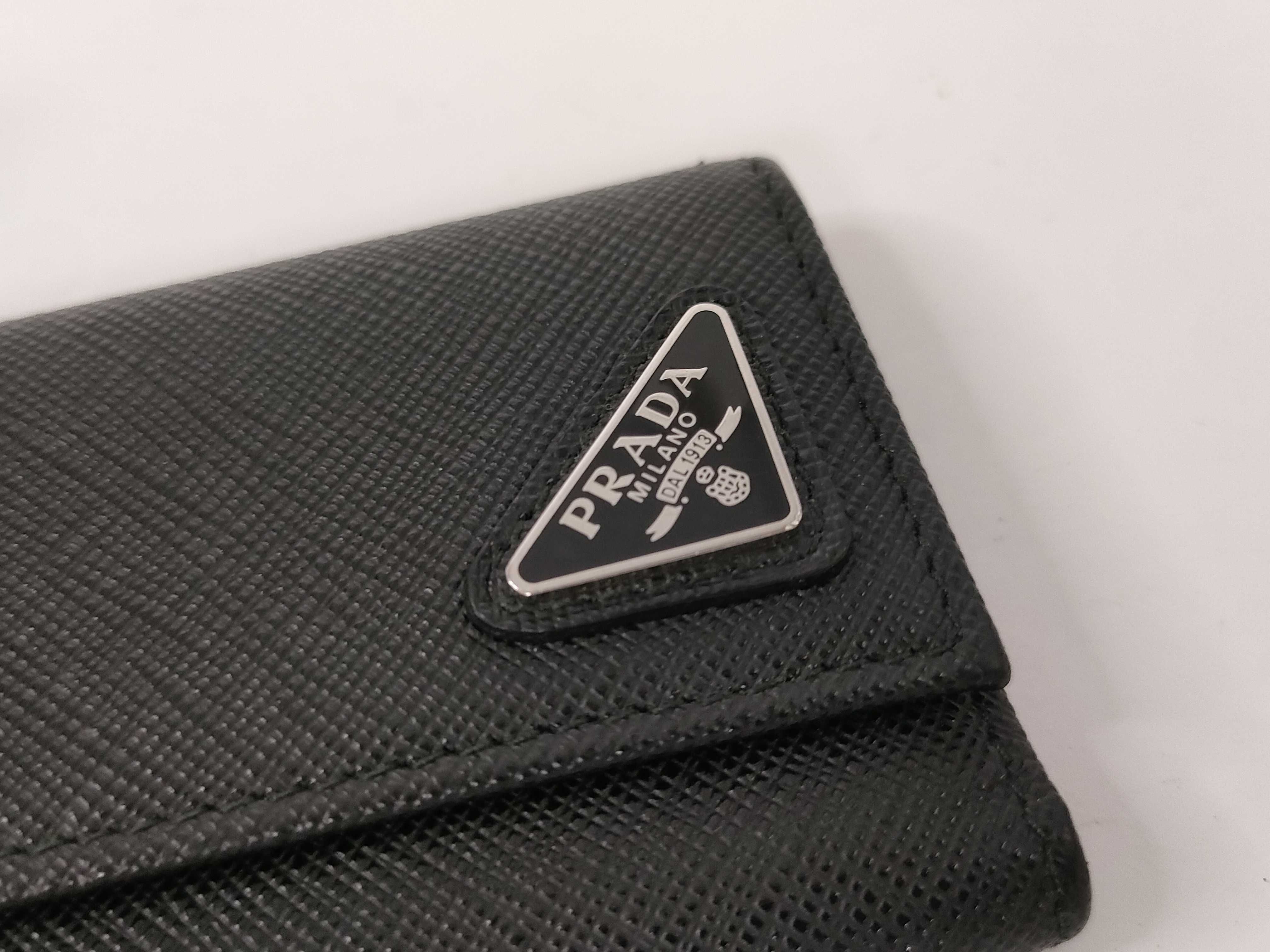 2PG222 Prada Saffiano Key Case — view 12
