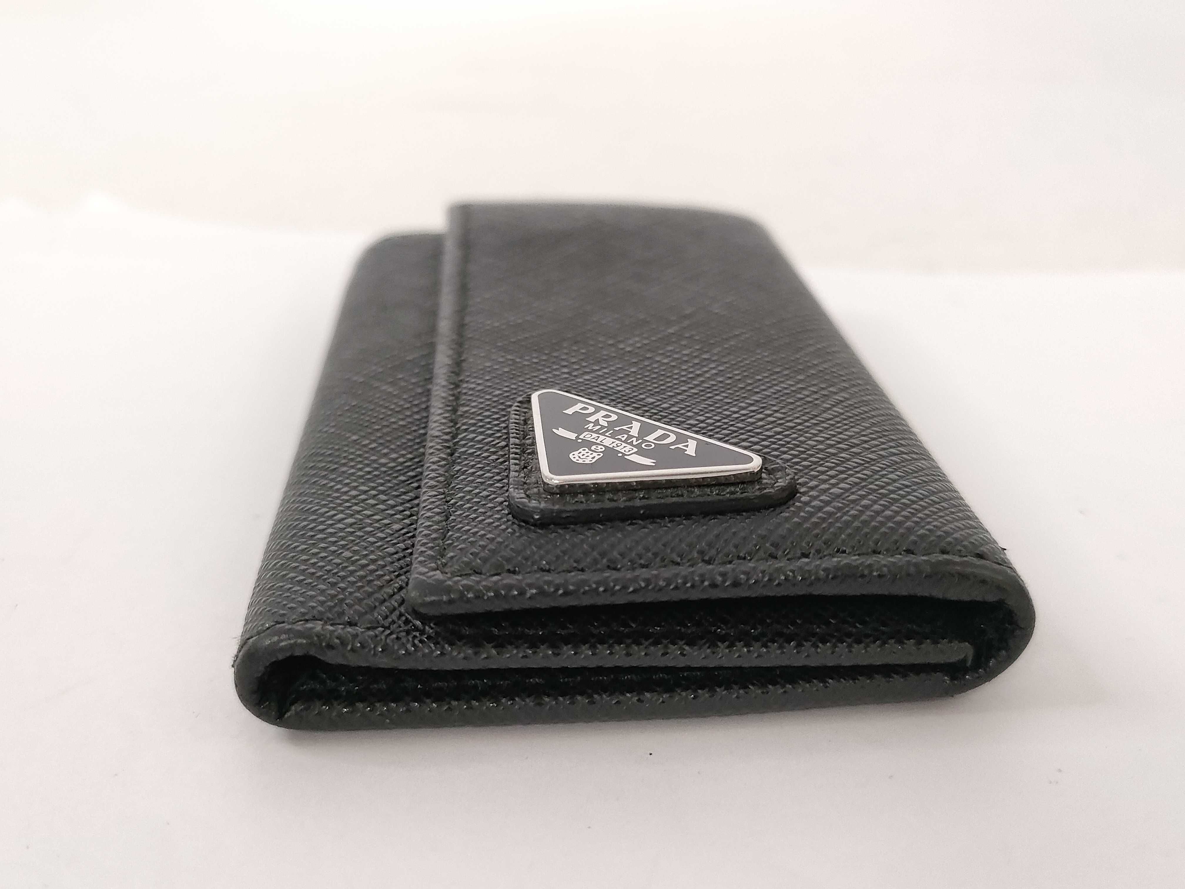 2PG222 Prada Saffiano Key Case — view 4
