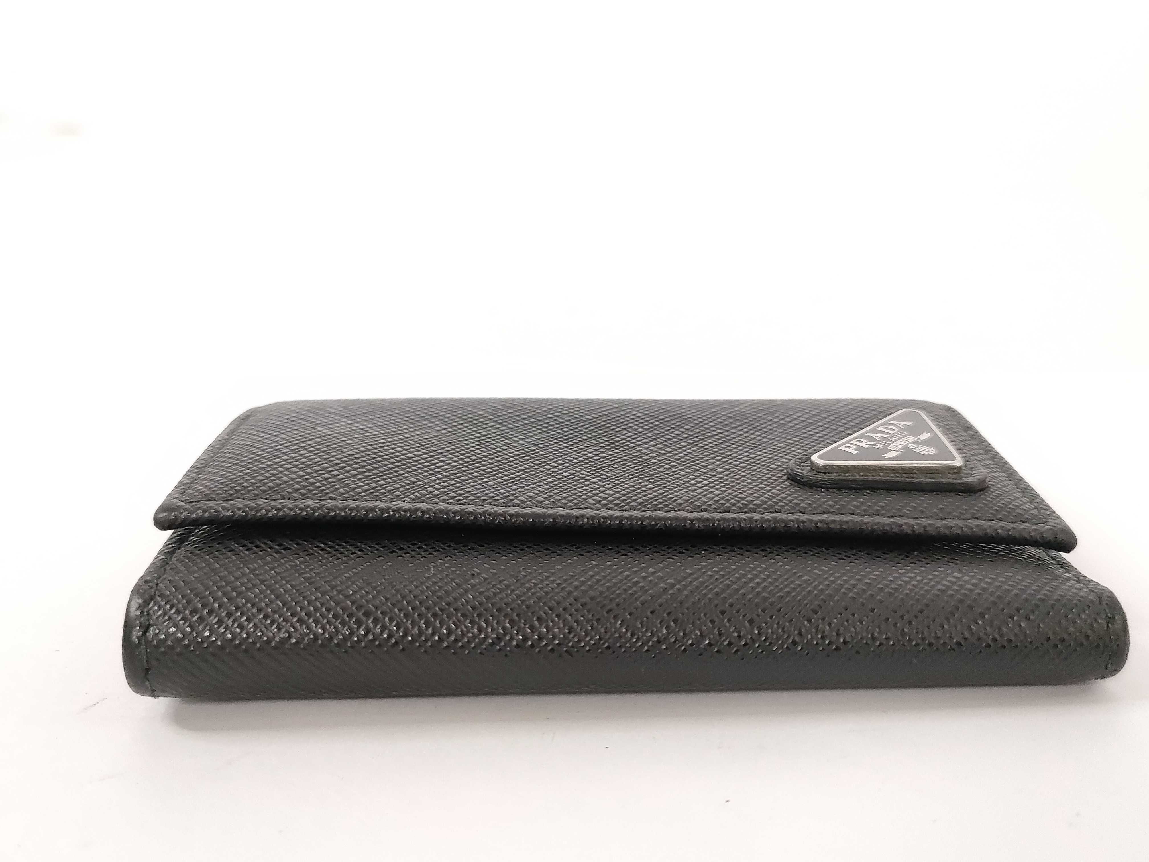 2PG222 Prada Saffiano Key Case — view 6