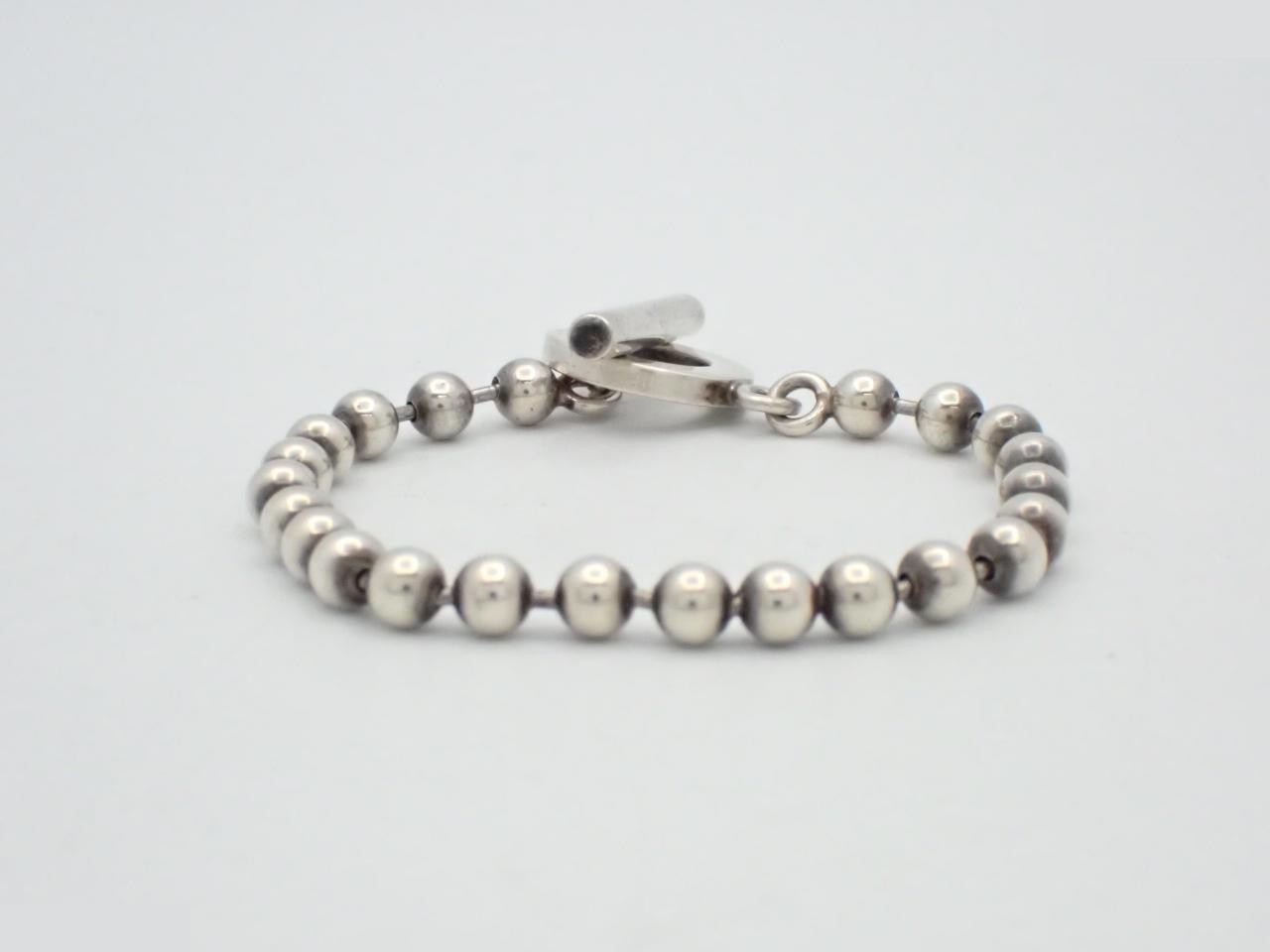 ball chain bracelet, sterling silver (925), 15.4g — view 2