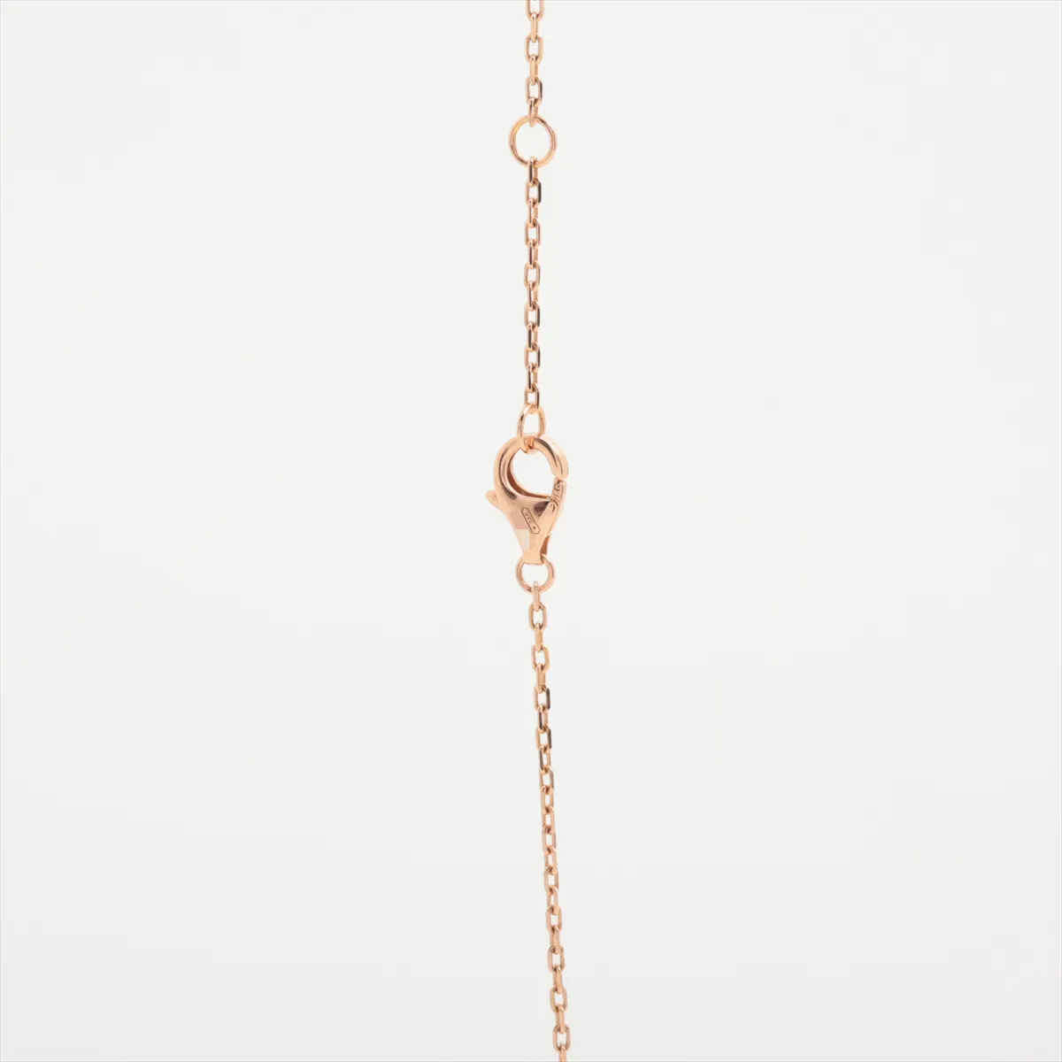 Just Ankle Diamond Necklace 750(PG) 5.6g FYH536 — view 3