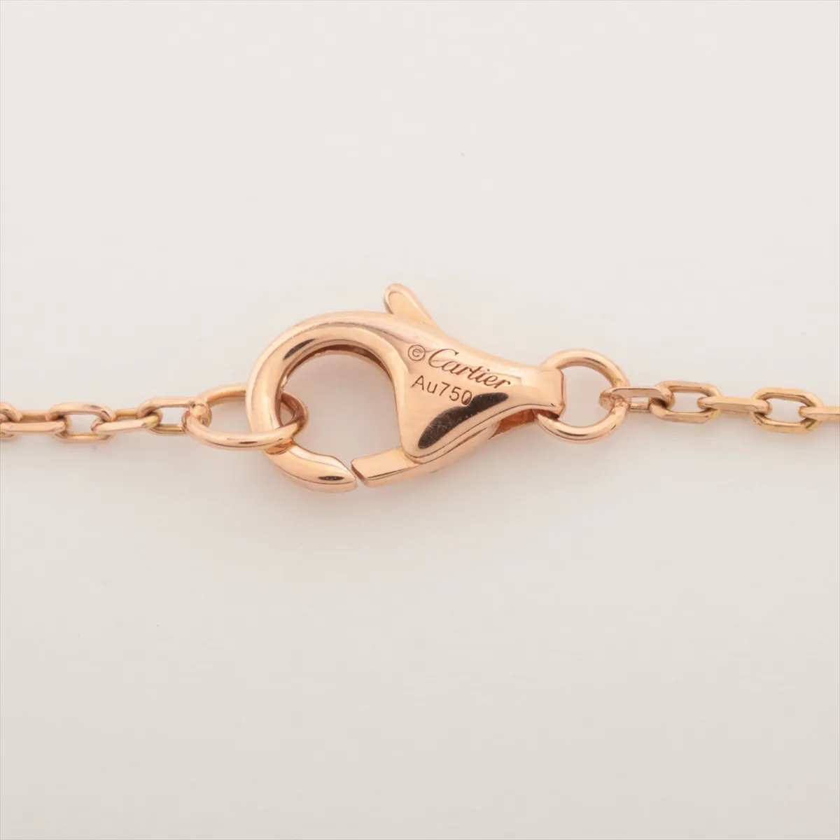 Just Ankle Diamond Necklace 750(PG) 5.6g FYH536 — view 4