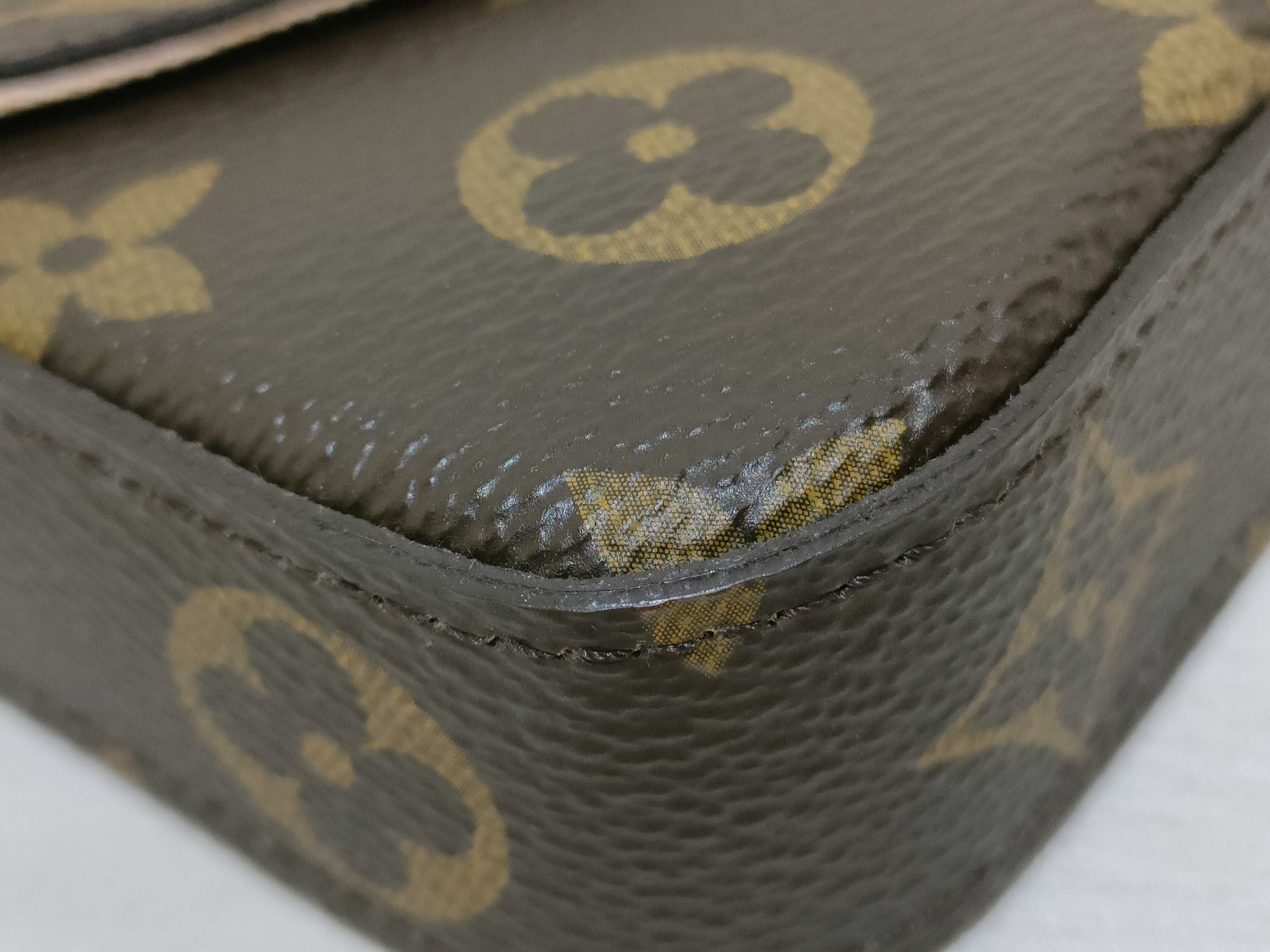 Monogram Louis Vuitton Chain Shoulder Bag — view 6