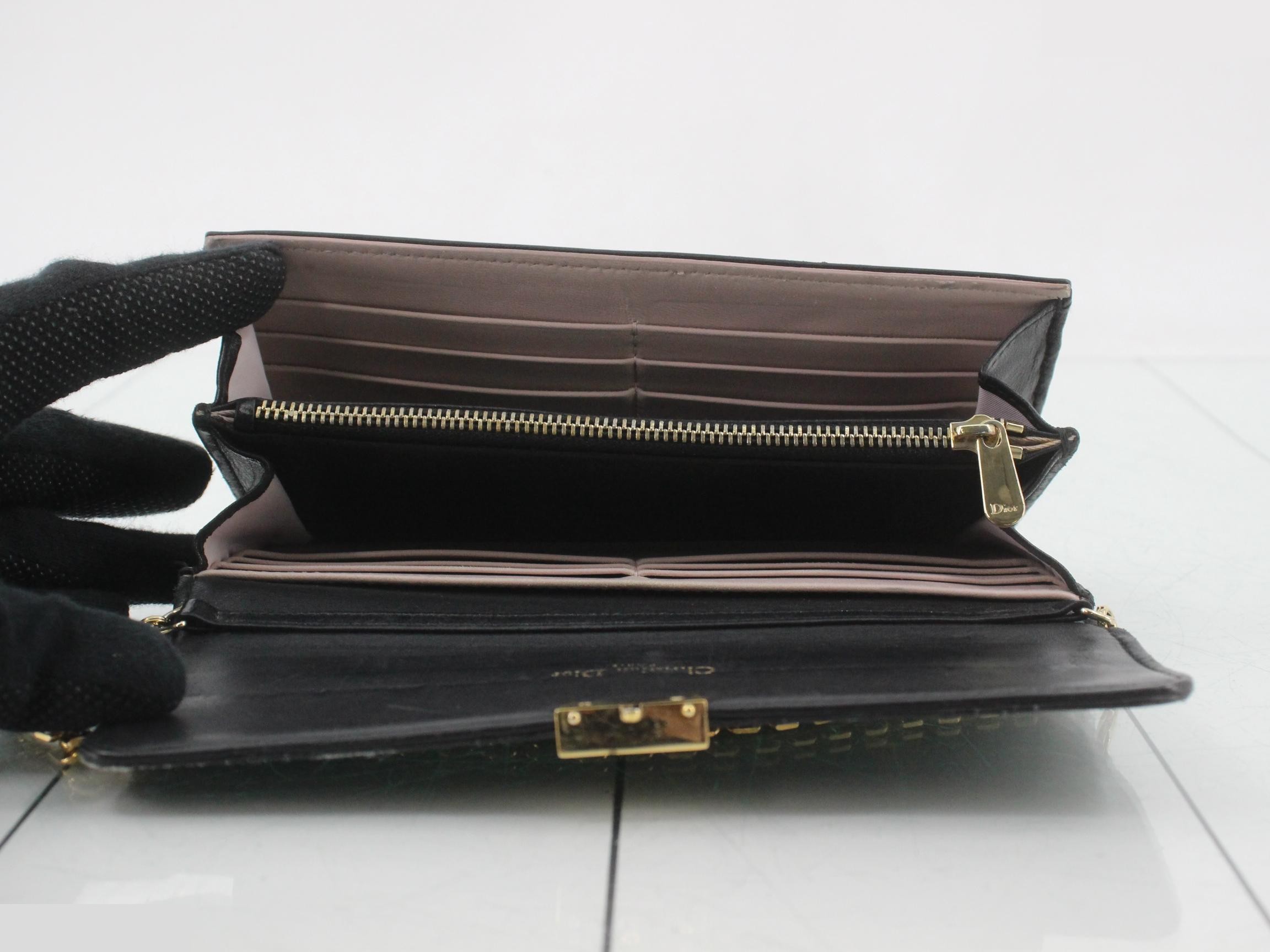 Cannage Chain Wallet (Long Wallet) — view 4