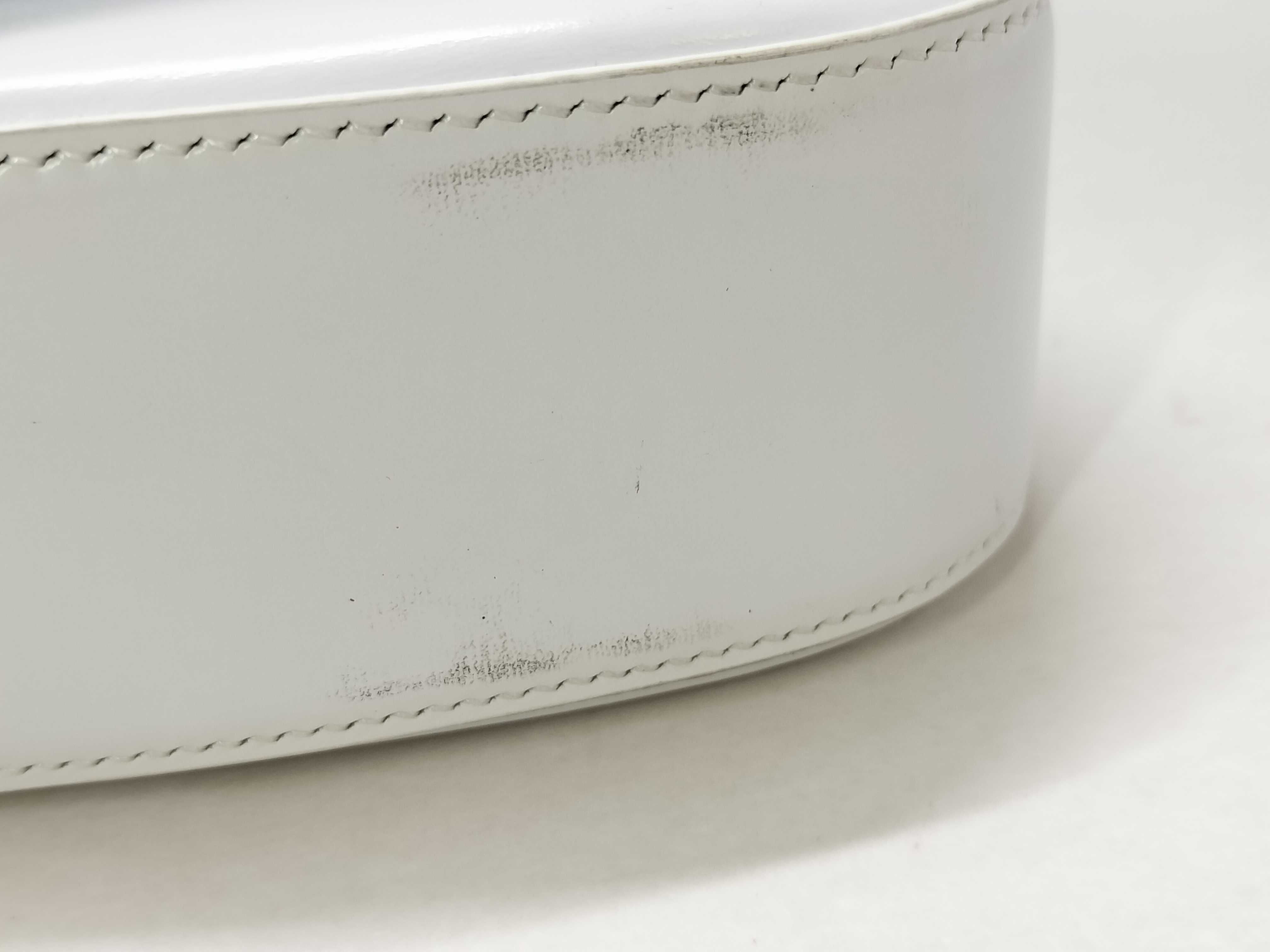 Triomphe One Shoulder Bag (White) — view 15