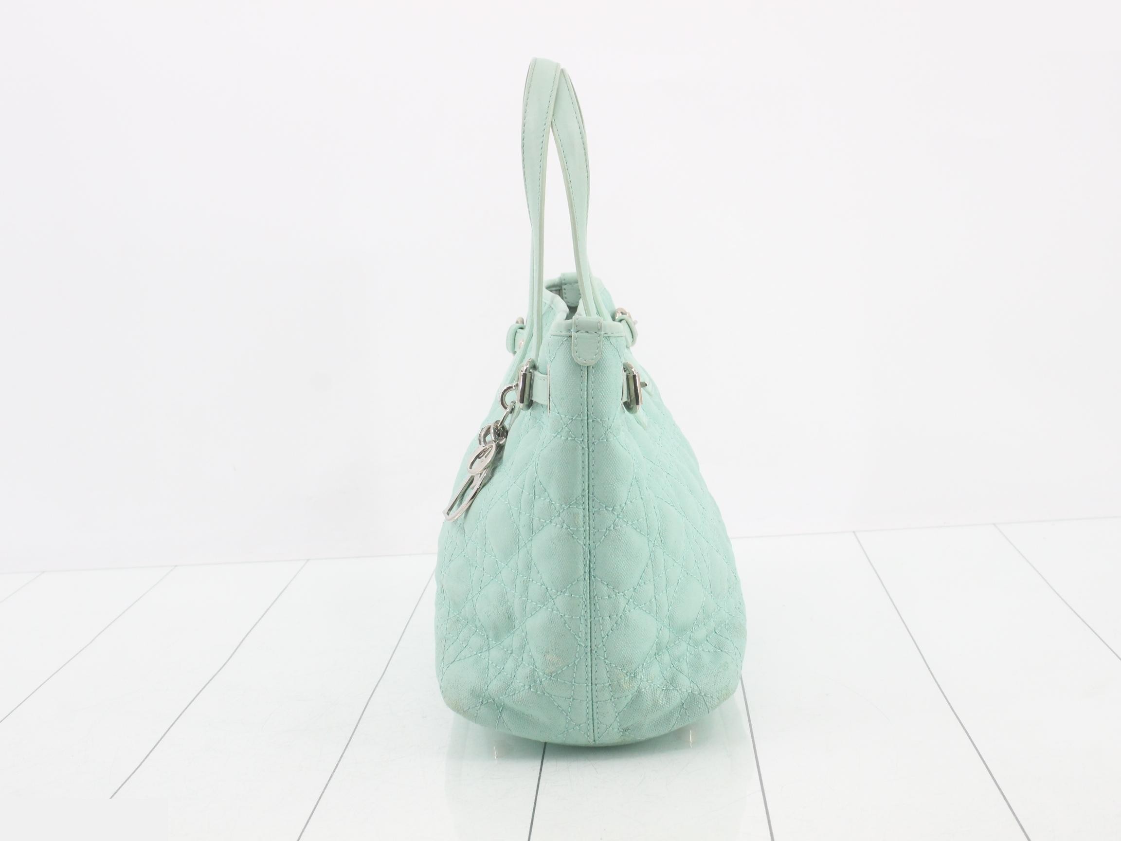 Lady Dior Cannage Tote Bag — view 3