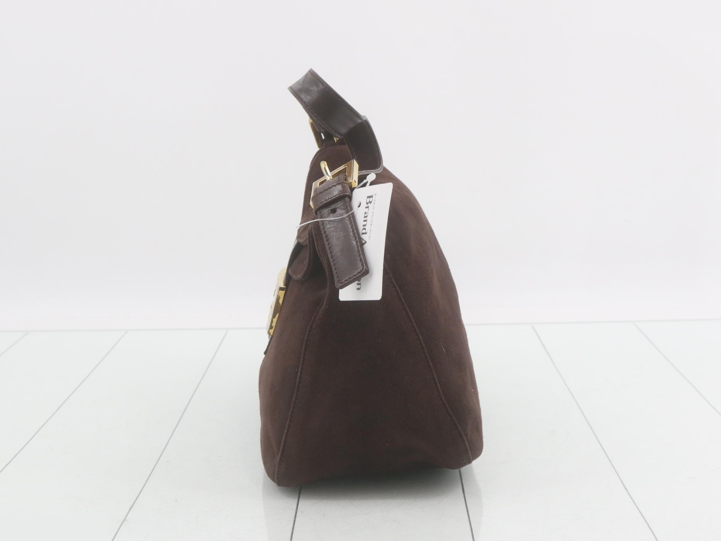 Suede Zucca (Bag) - Shoulder Bag — view 3