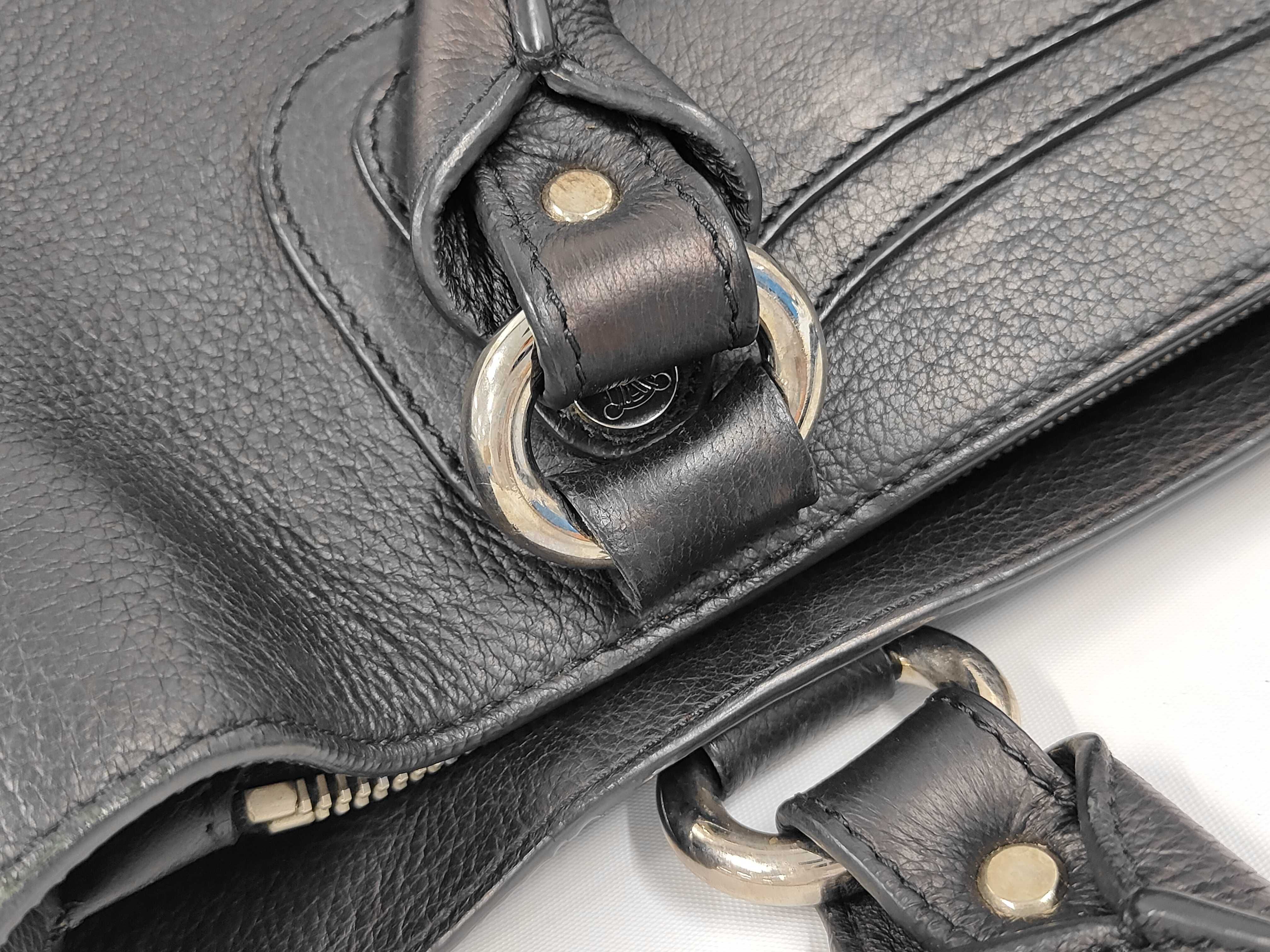 Leather Boogie Bag Black Handbag — view 6