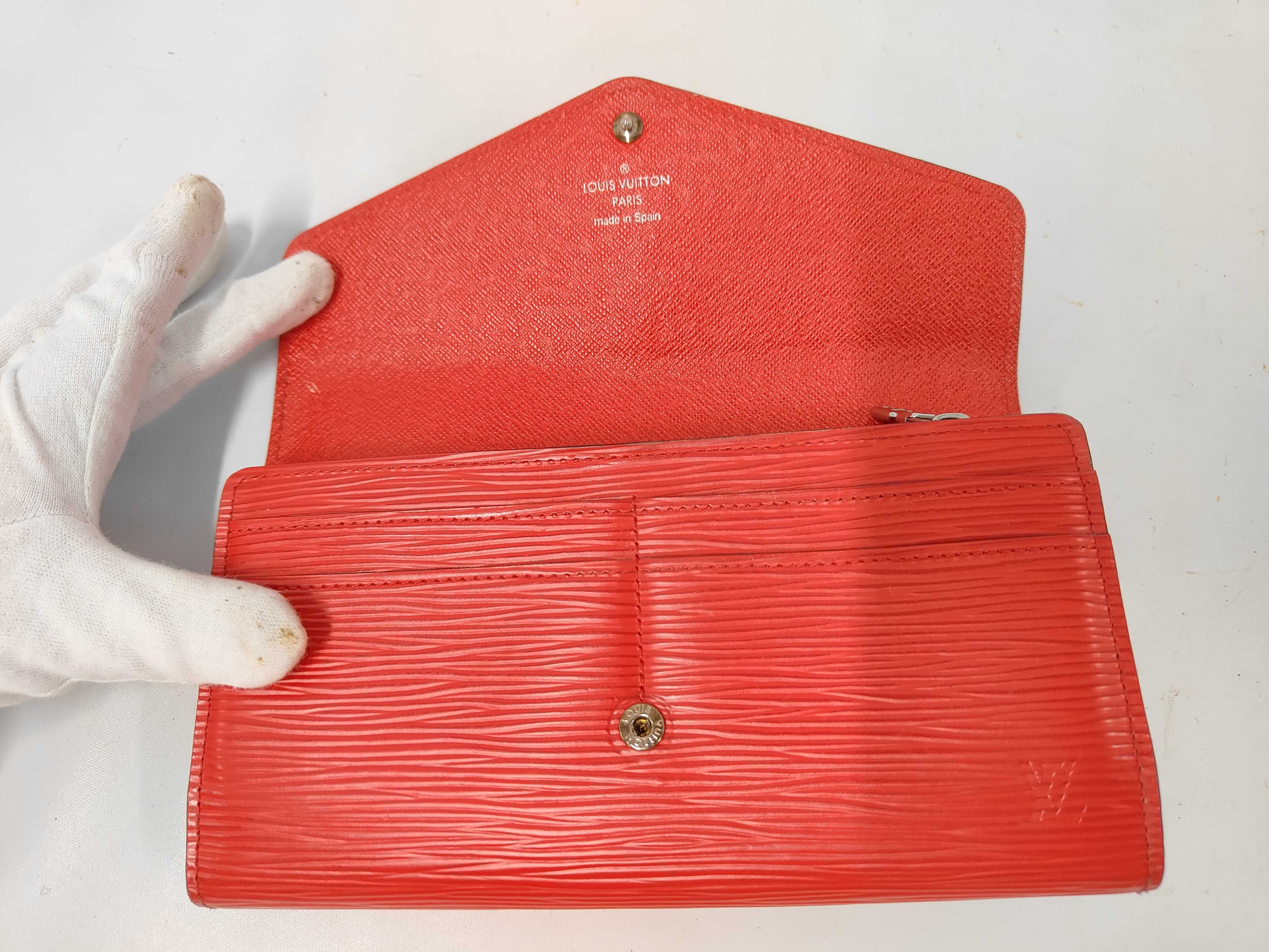 Epi Portefeuille Sarah Red Wallet — view 8