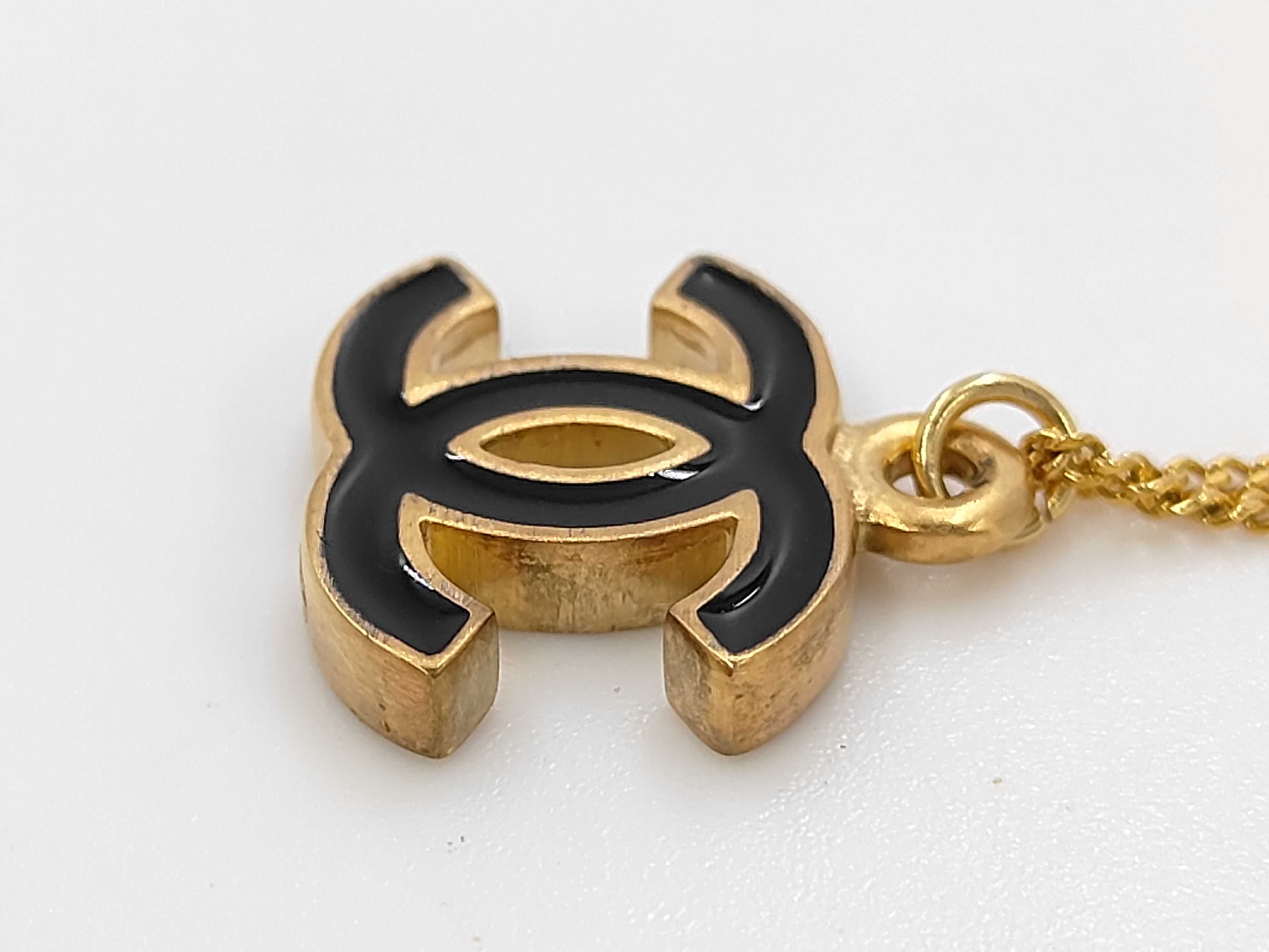 Coco Mark Black Gold 10C Necklace — view 2