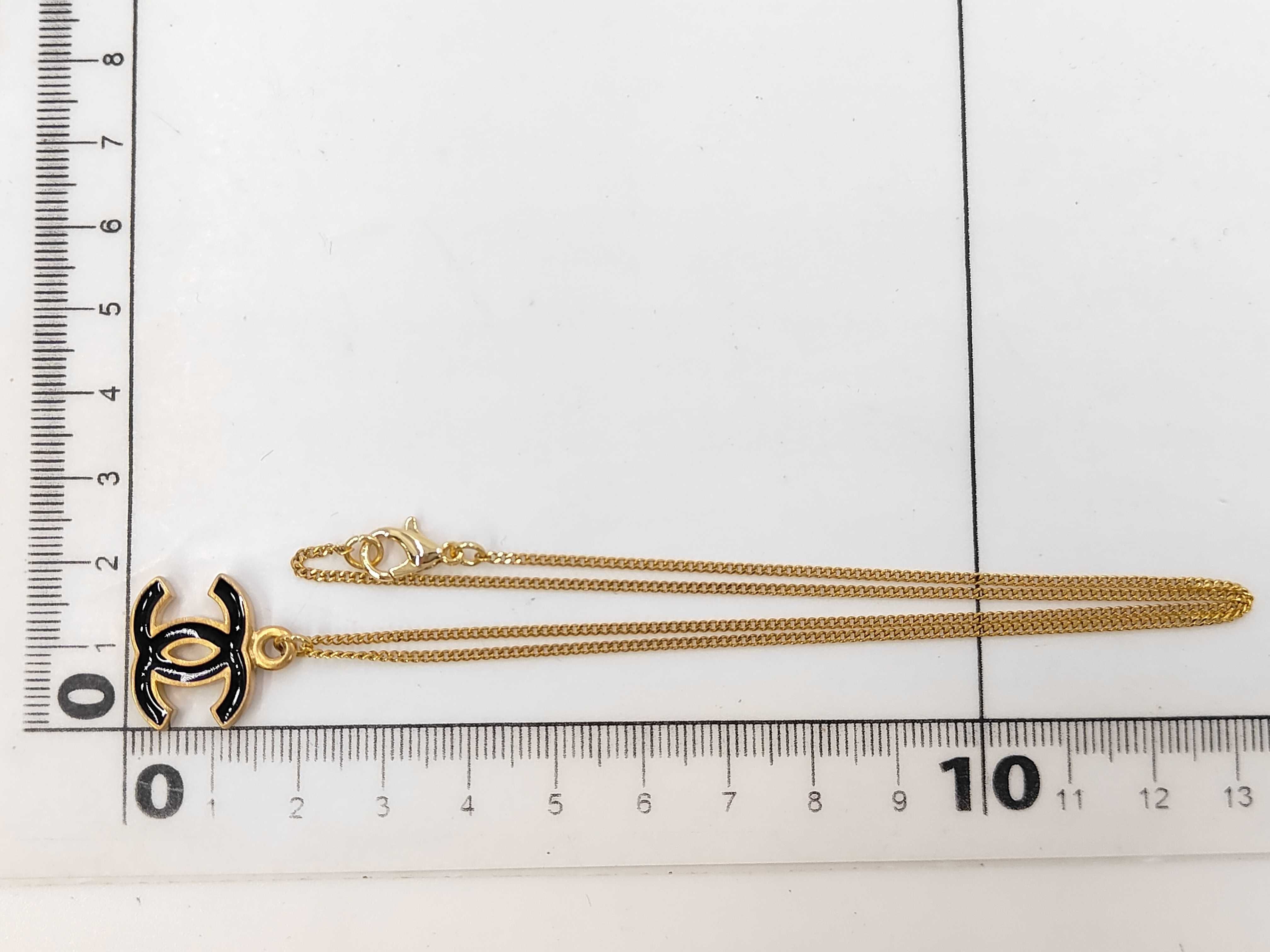 Coco Mark Black Gold 10C Necklace — view 6