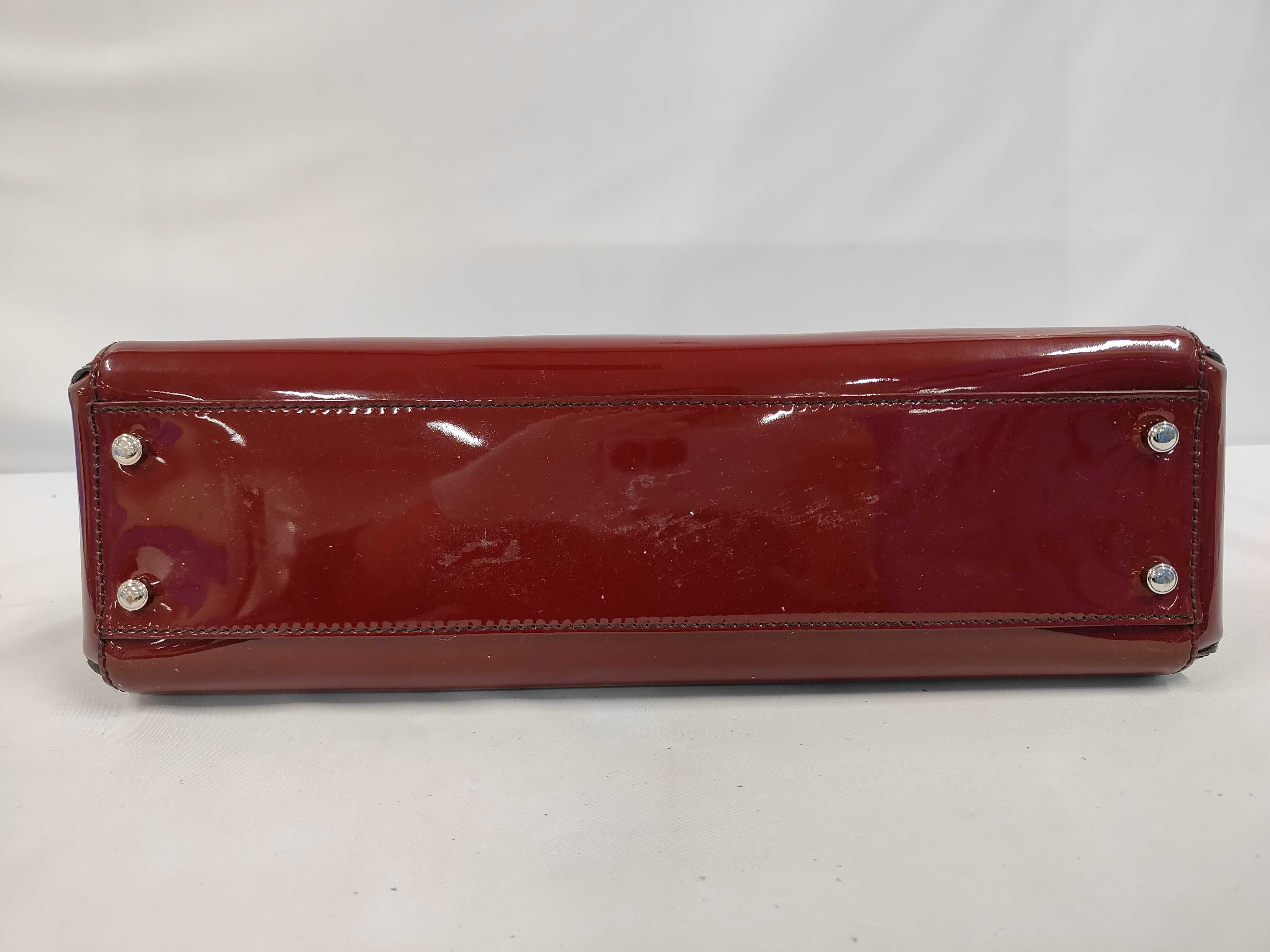 Marcello de Cartier Handbag, Patent Leather, Bordeaux — view 3