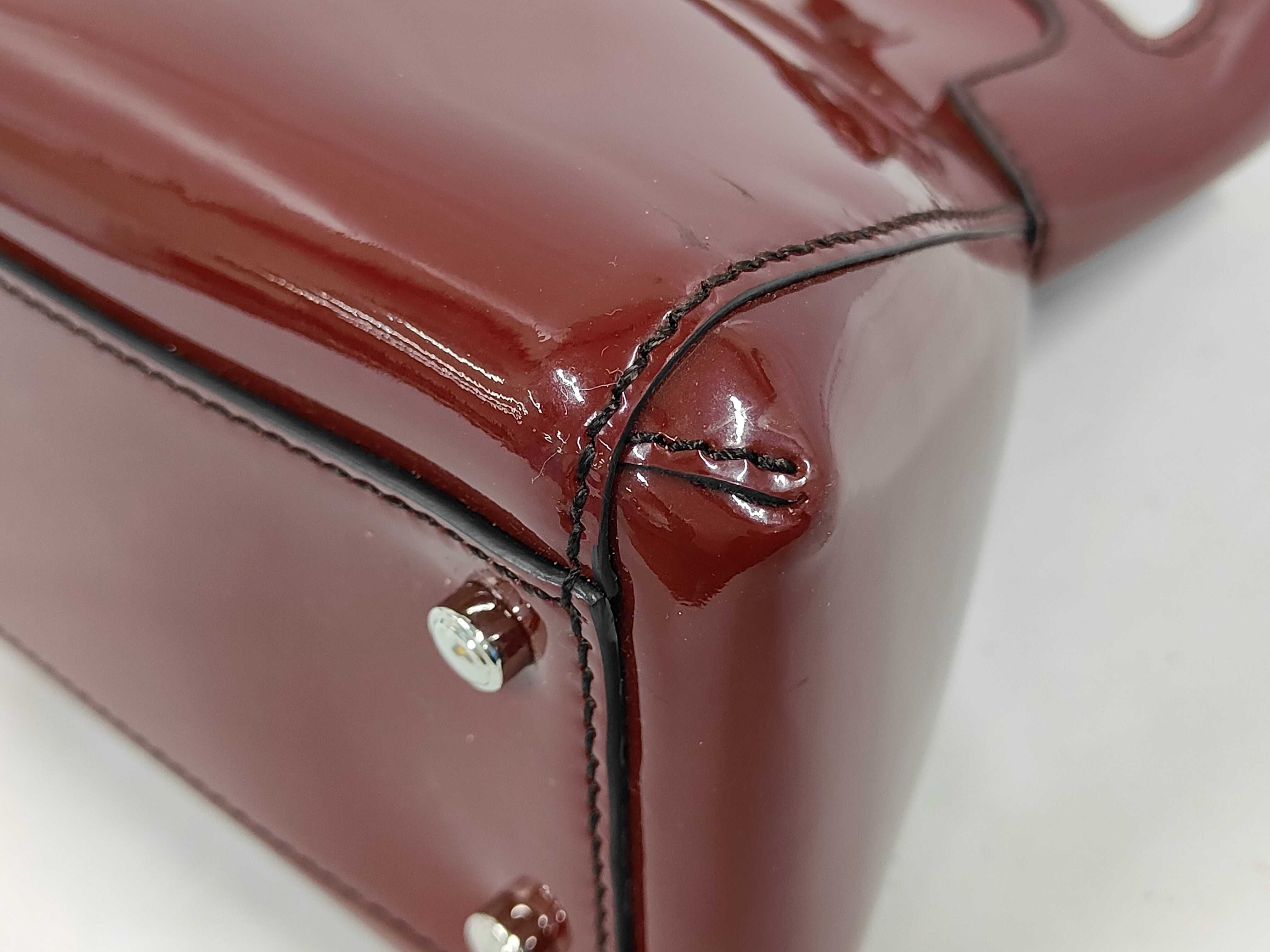 Marcello de Cartier Handbag, Patent Leather, Bordeaux — view 4