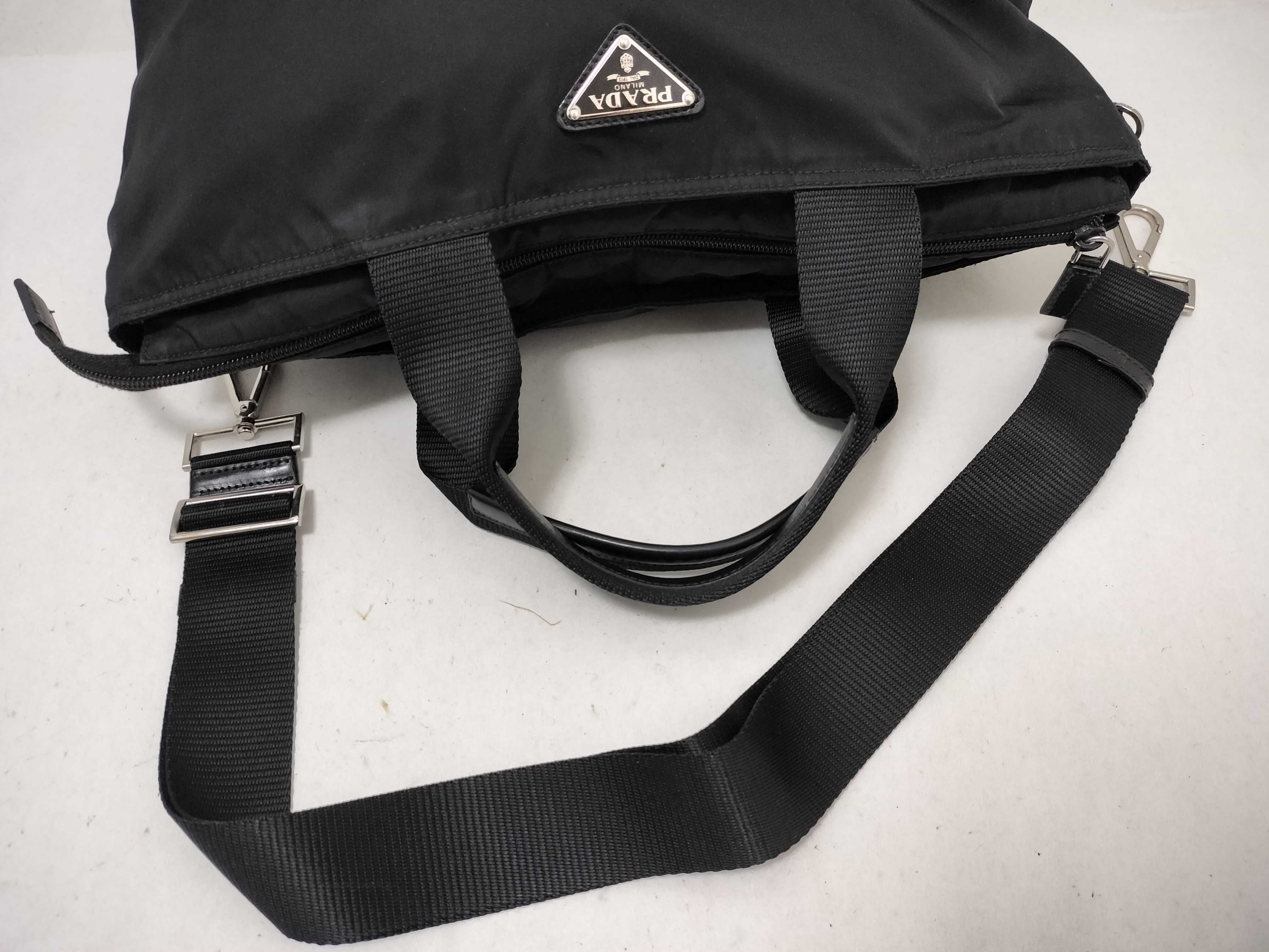 Nylon Prada Nylon 2-Way Bag Handbag — view 6