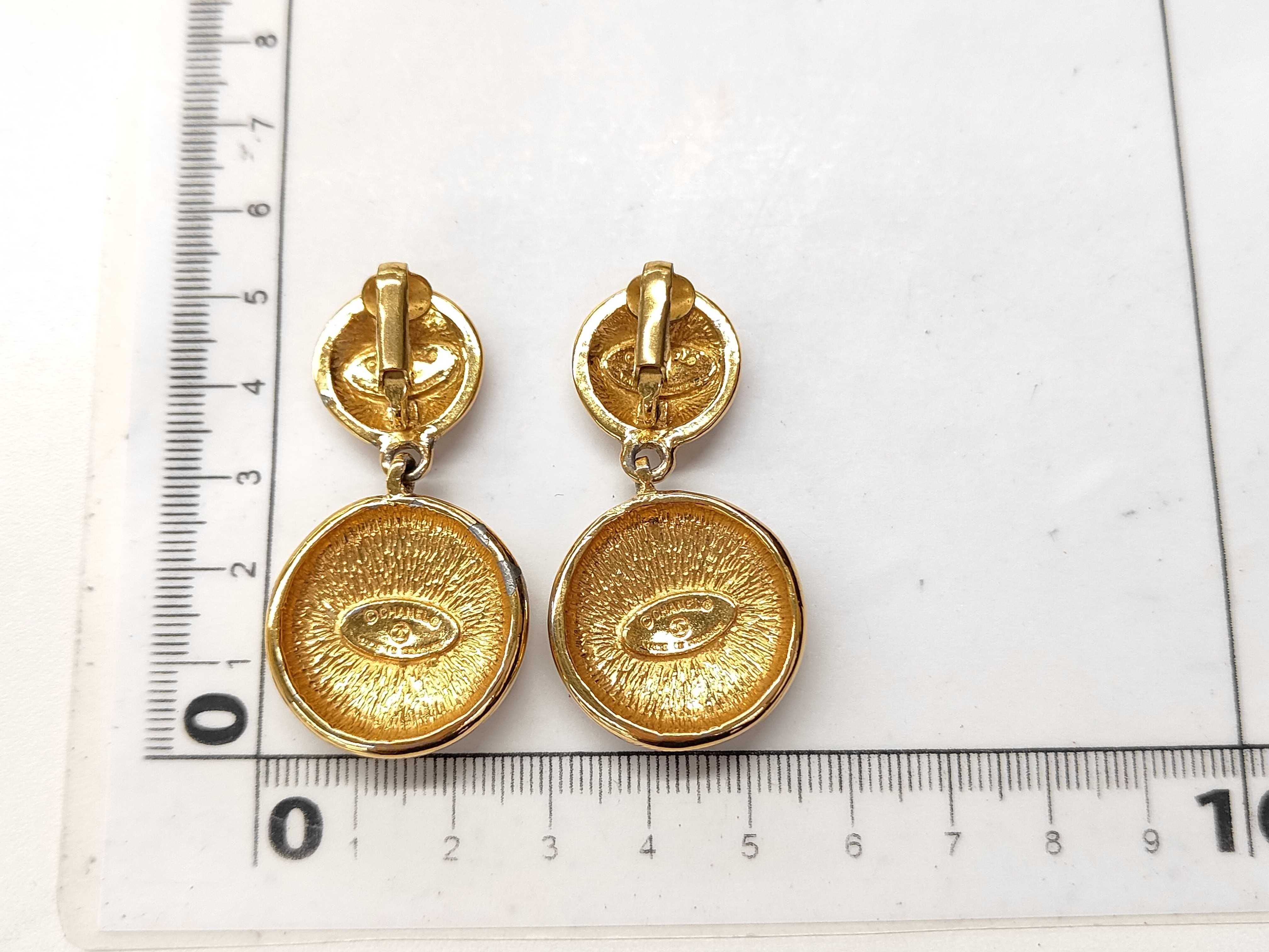 Coco Mark Circle Earrings — view 6