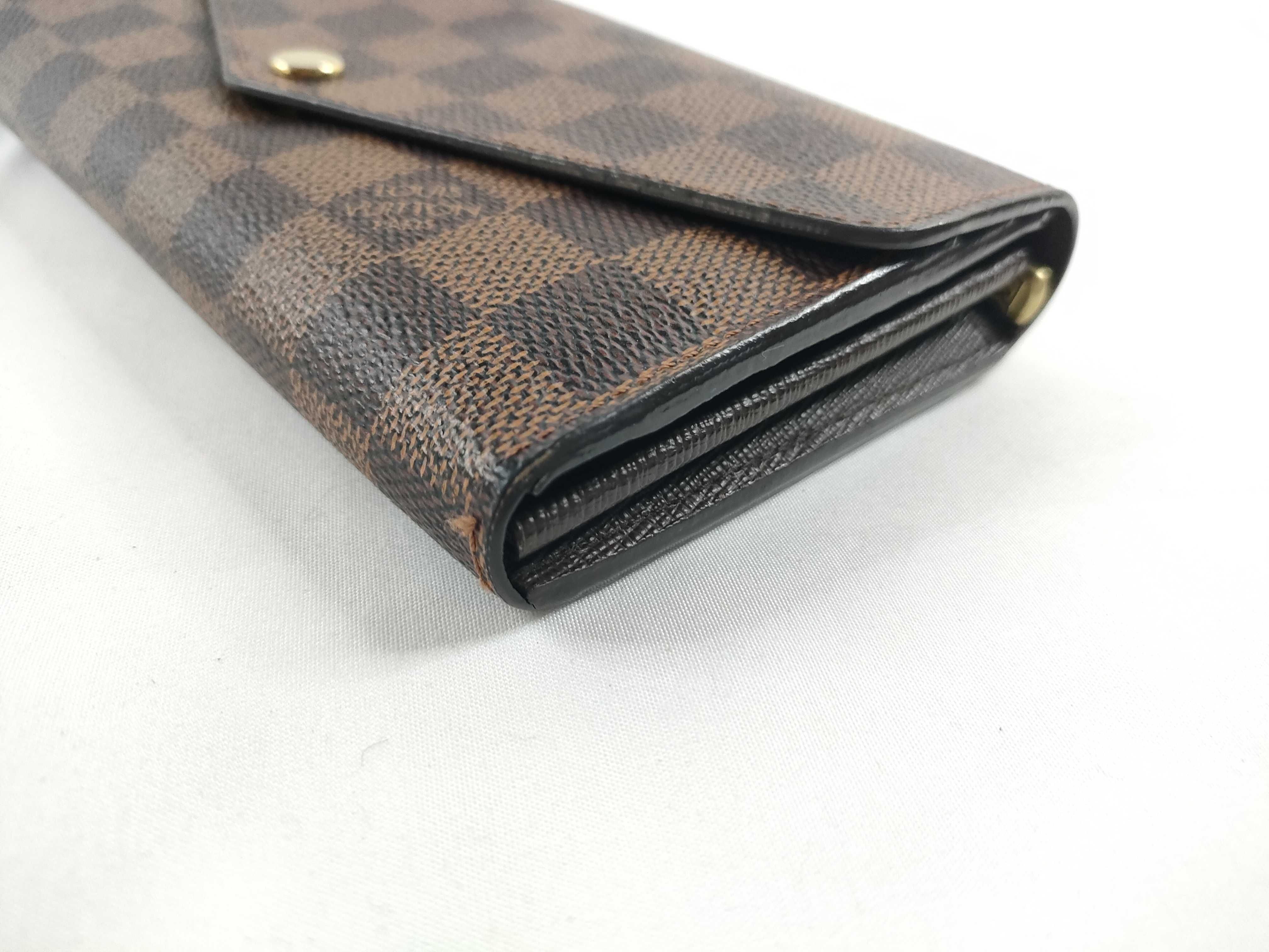 Damier Louis Vuitton Portefeuille Sarah Damier Wallet — view 3