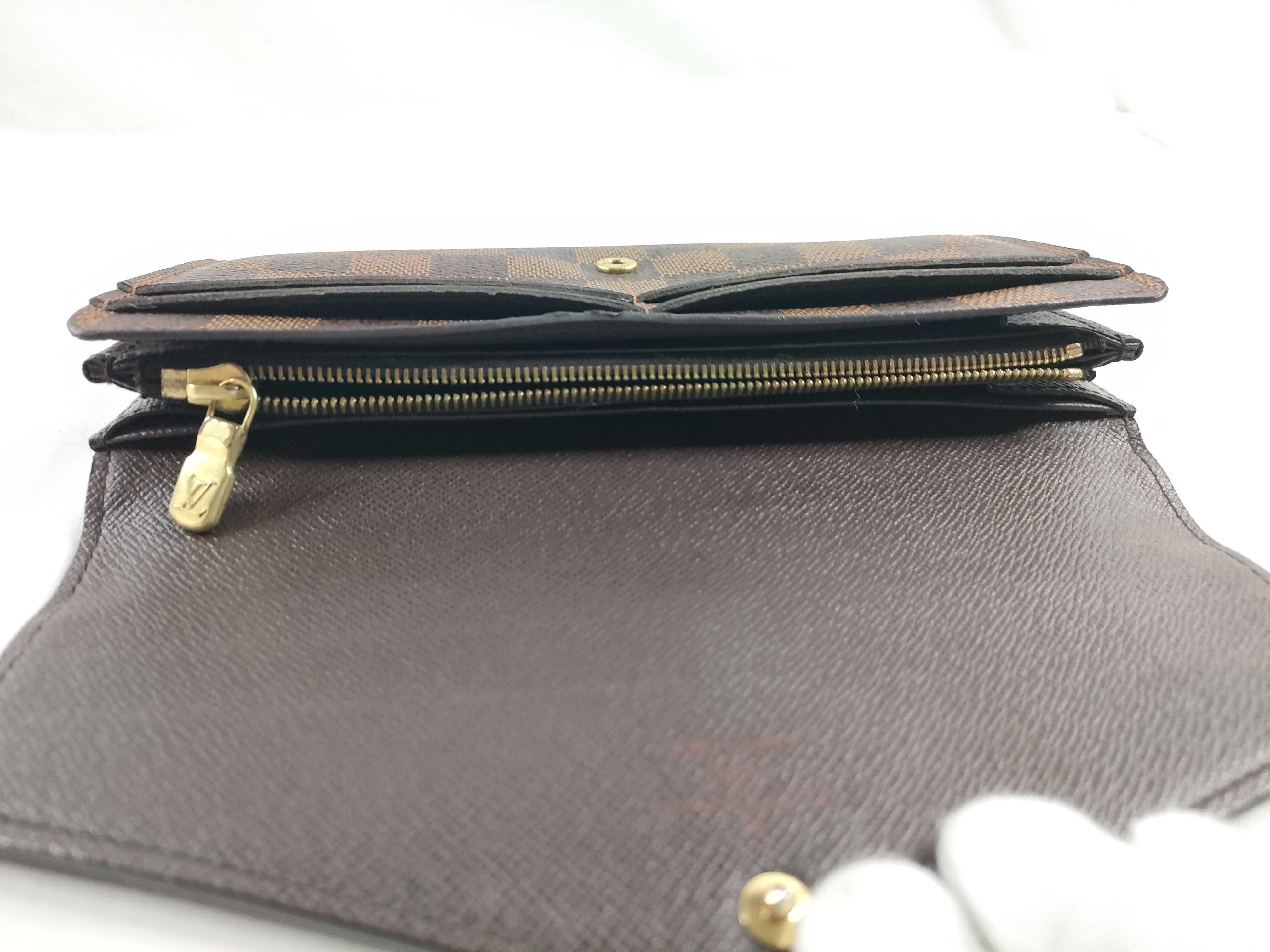 Damier Louis Vuitton Portefeuille Sarah Damier Wallet — view 10