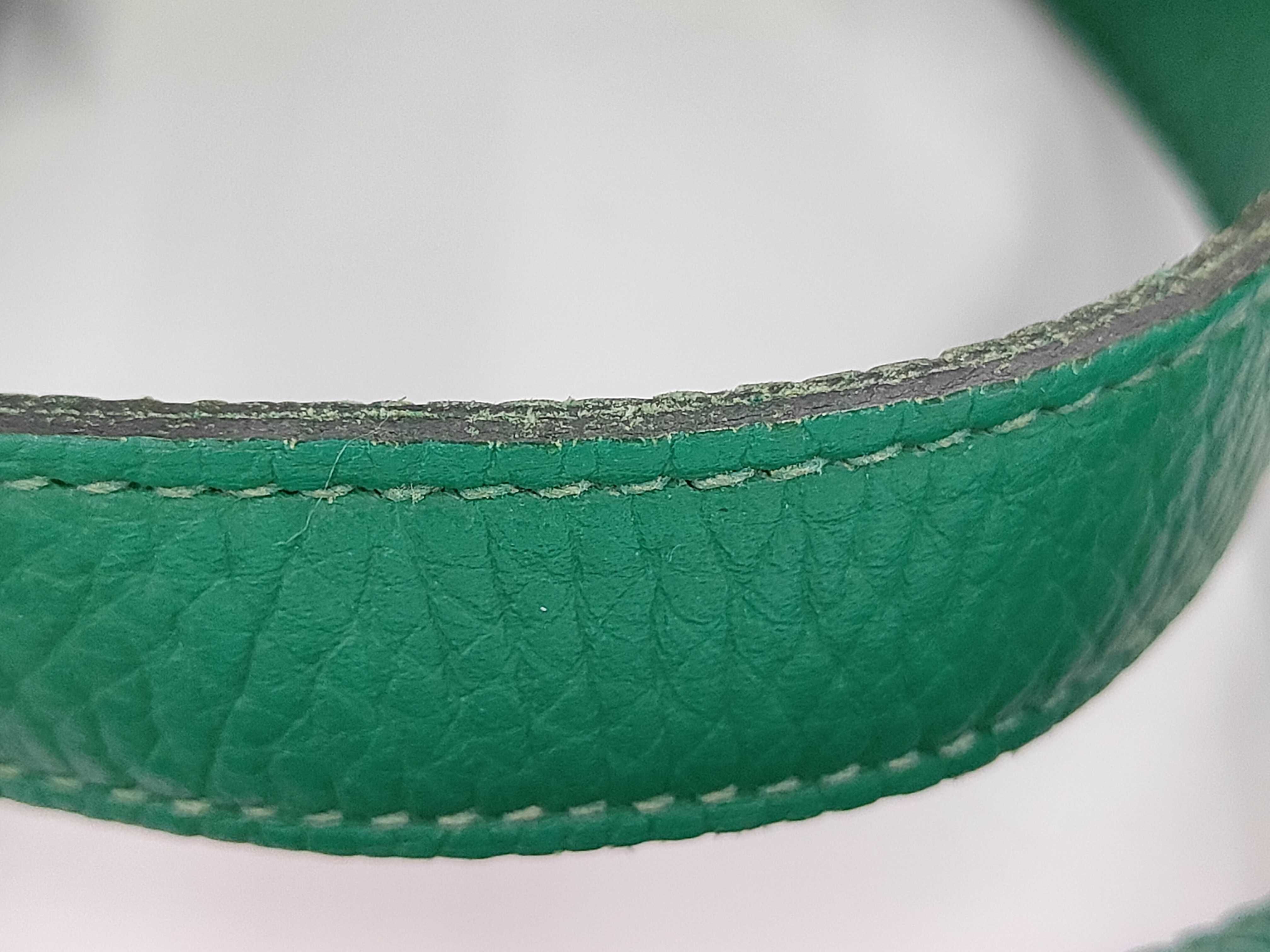 Picotin PM 18 Green Handbag with Gold Hardware (A Stamp) — view 4