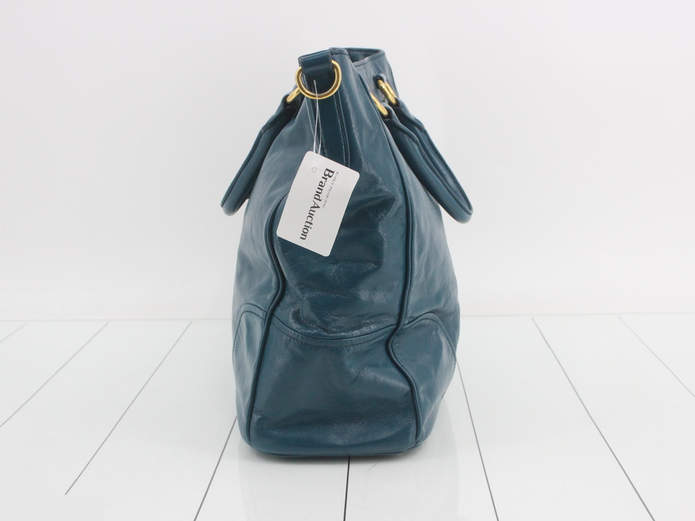 Other lines: Bags & Handbags, Leather, Blue, 2-way — view 3