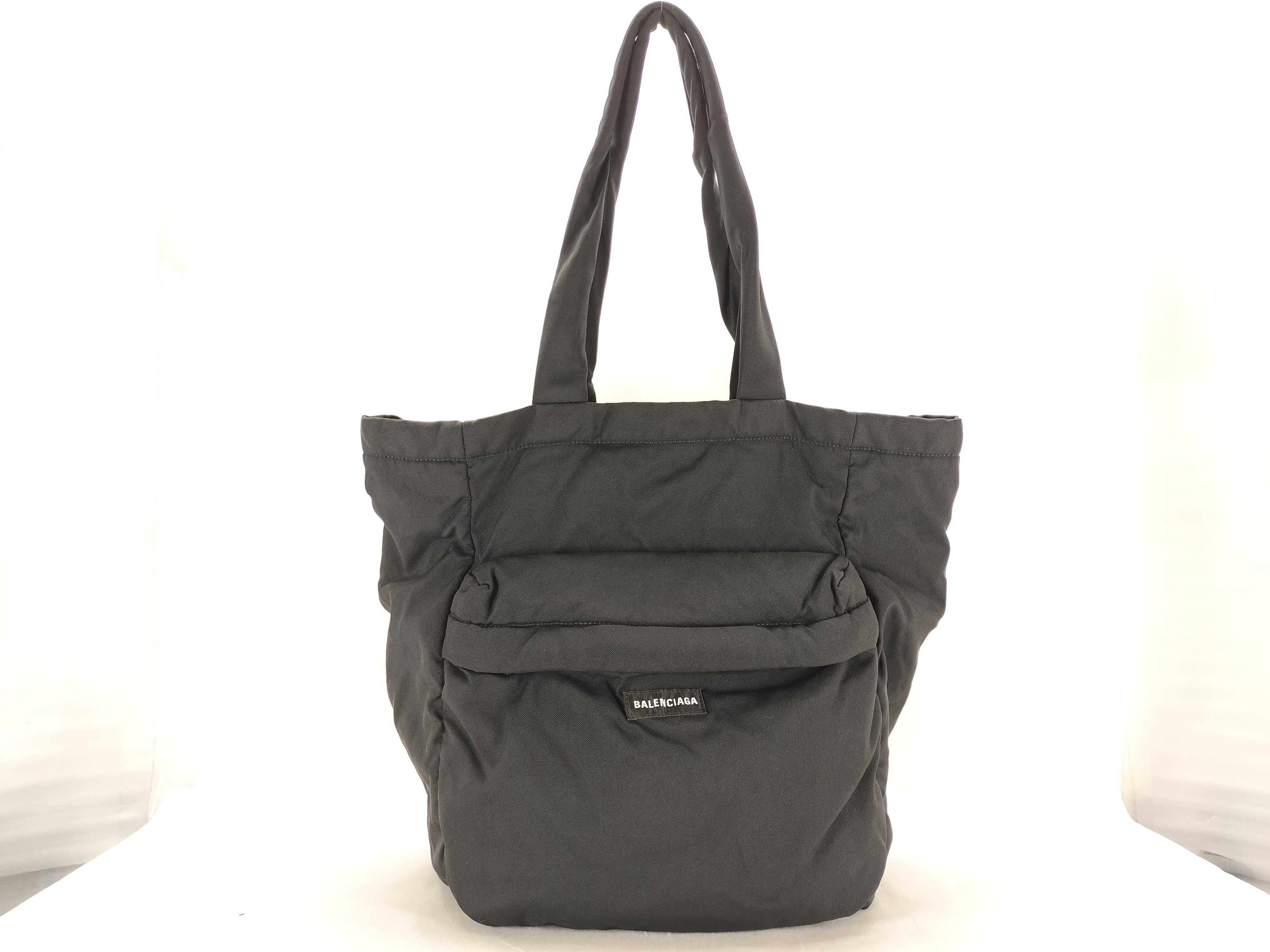 Explorer Tote Leather 2-Way Handbag Black 765612 Tote Bag