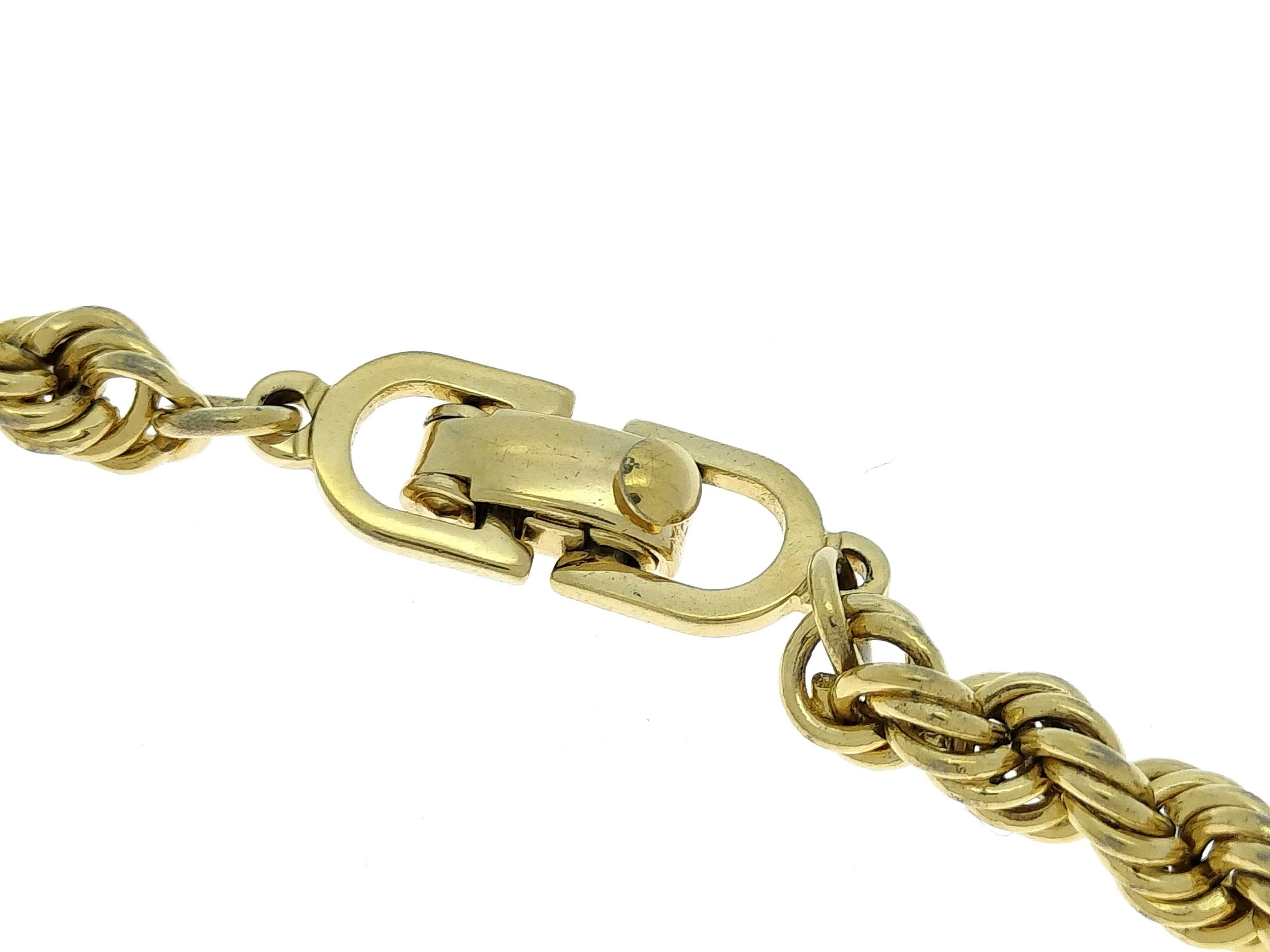 Rope Screw Bracelet Gold Bracelet/Bangle — view 5