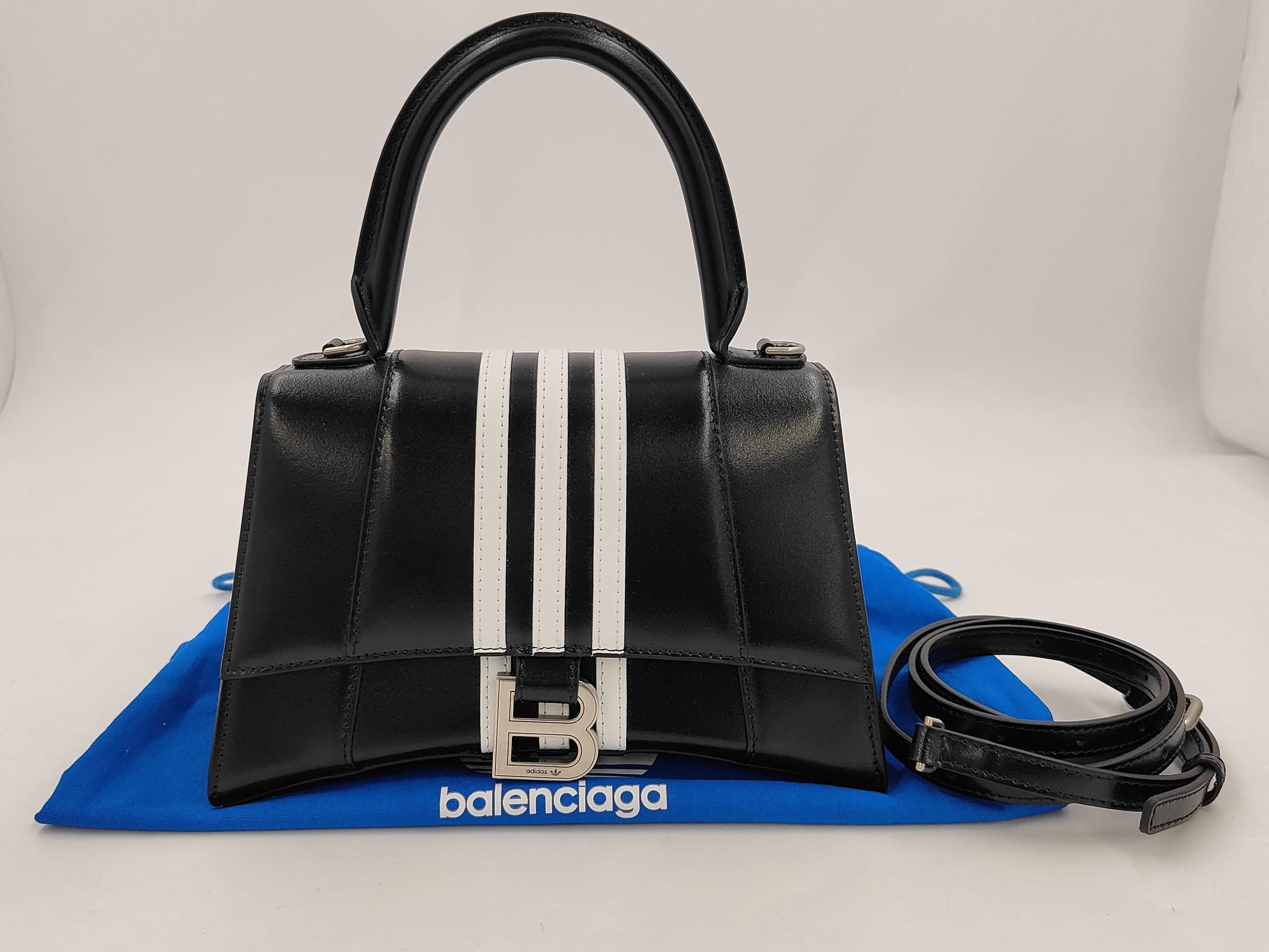 593546 Adidas Collaboration Hourglass Top Handle 2-Way Handbag