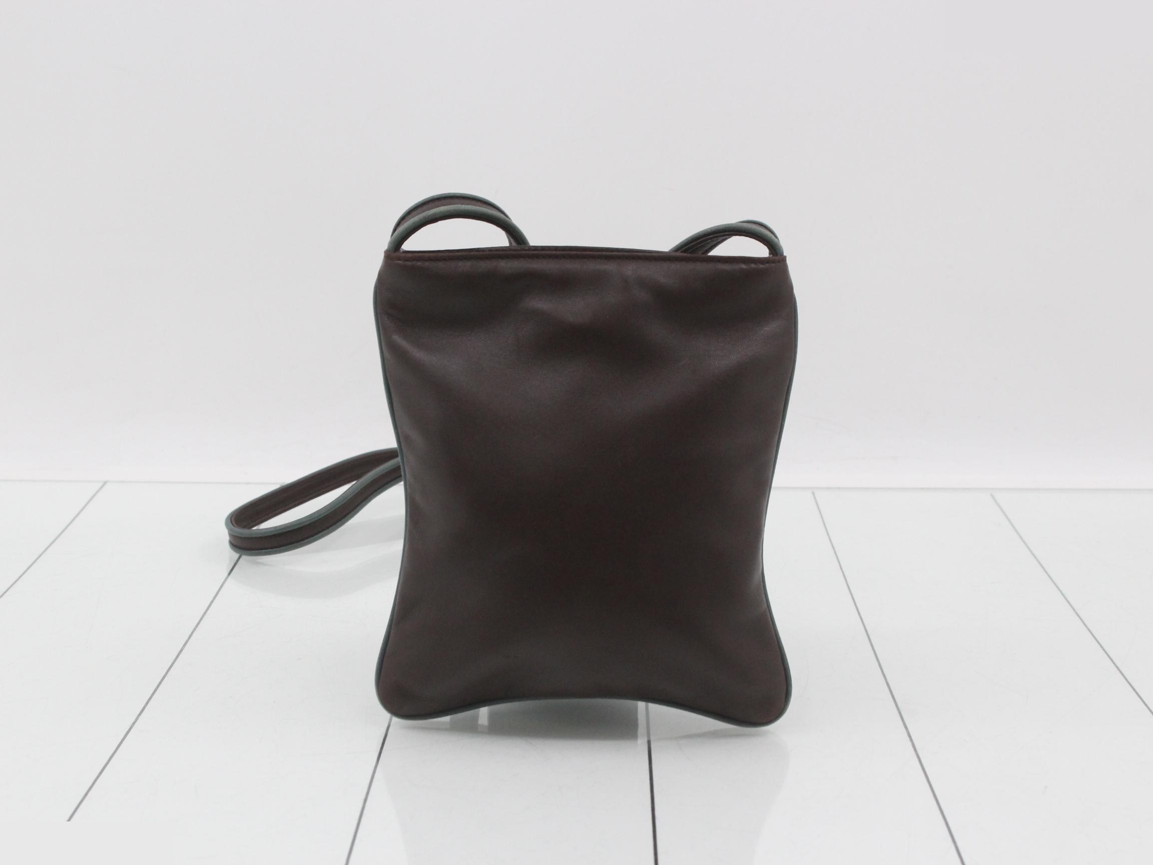 Leather shoulder bag — view 2