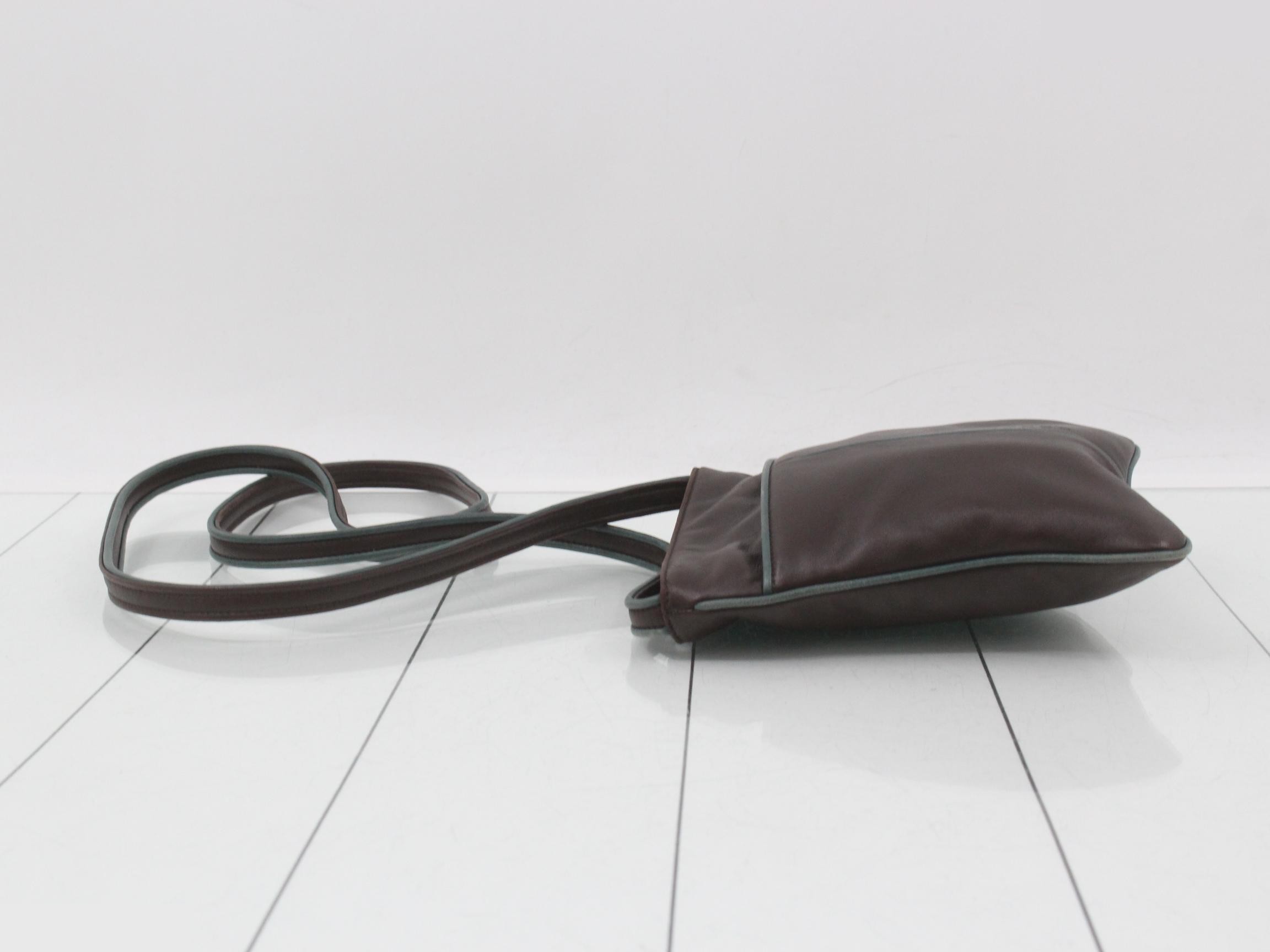 Leather shoulder bag — view 4
