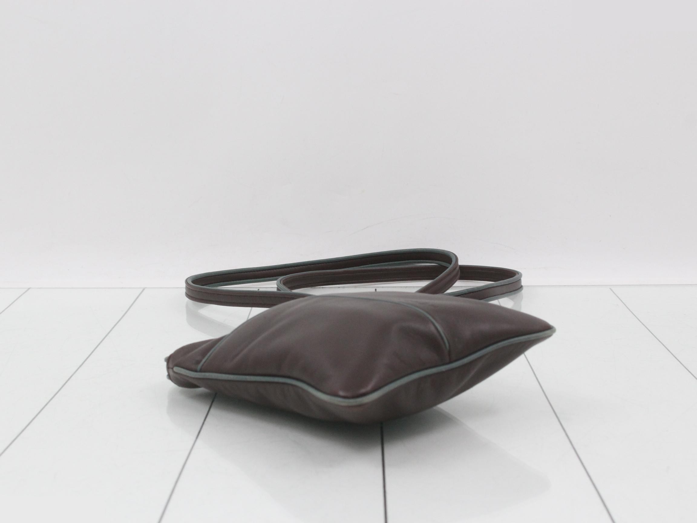 Leather shoulder bag — view 5