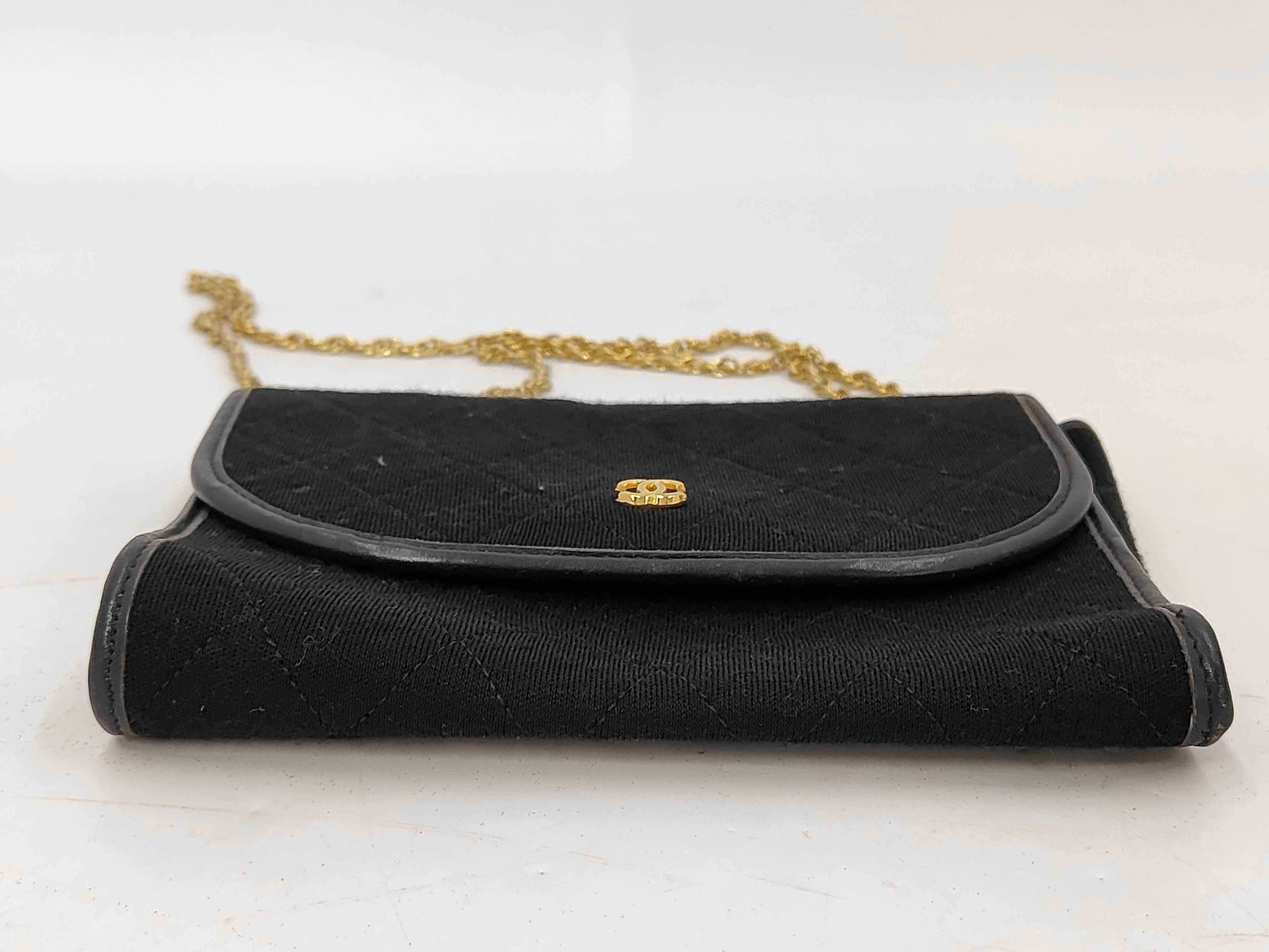 Canvas Coco Mark Chain Shoulder Bag — view 4