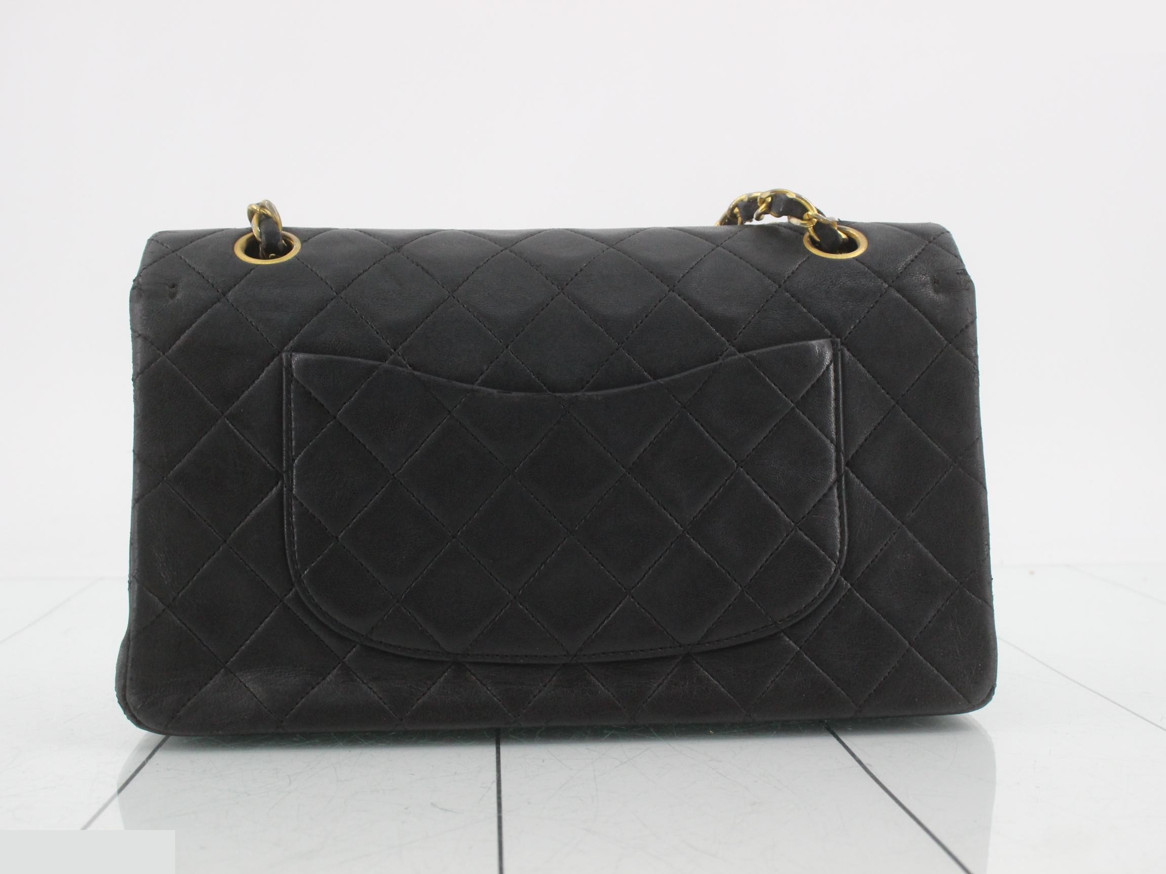 Matelassé 25 Double Flap Lambskin Chain Shoulder Bag, Series 1 — view 2