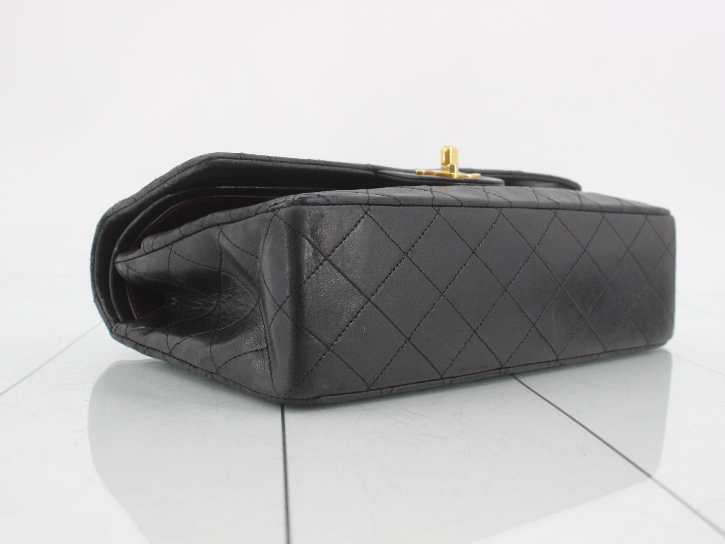 Matelassé 25 Double Flap Lambskin Chain Shoulder Bag, Series 1 — view 5