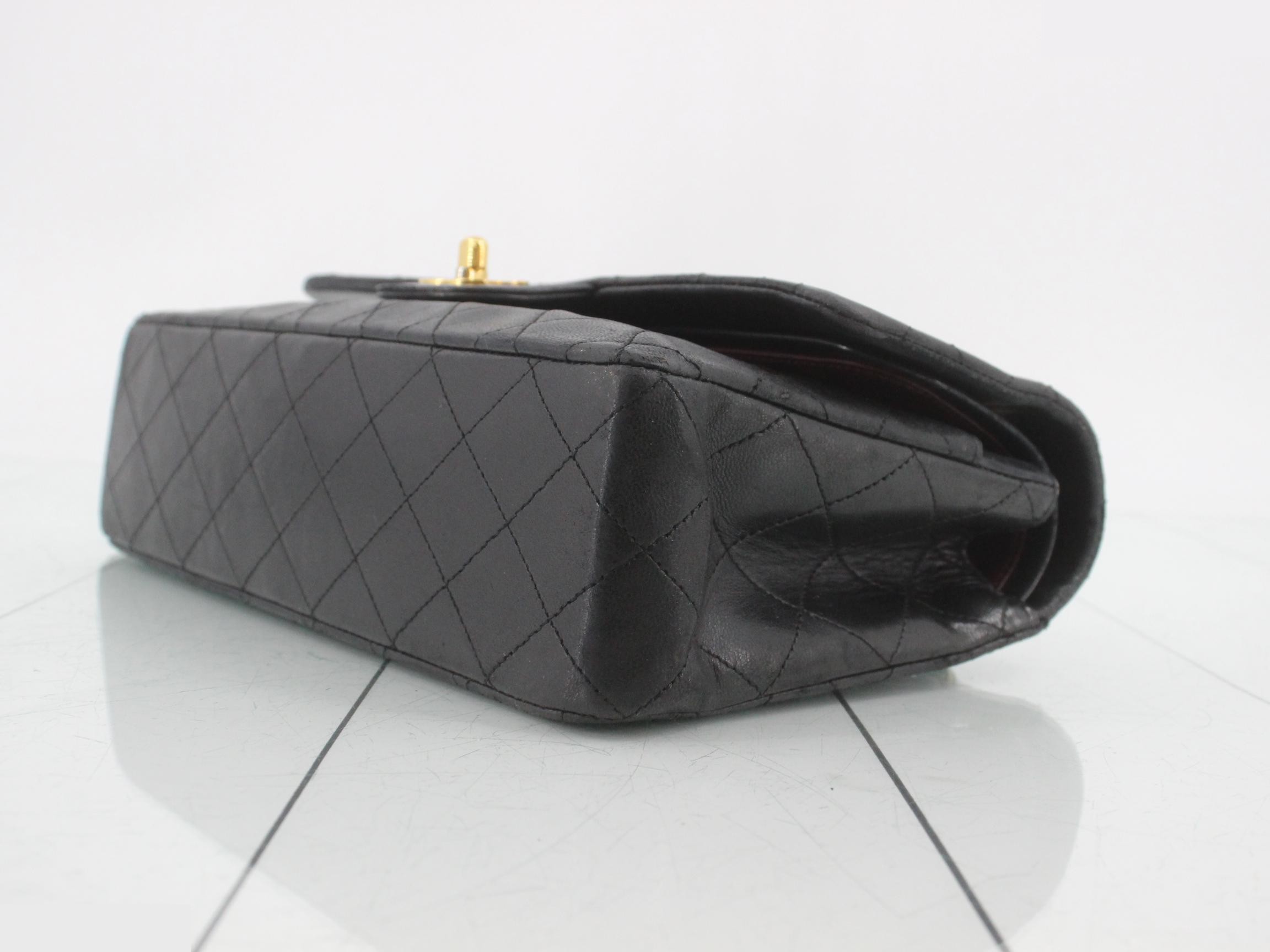 Matelassé 25 Double Flap Lambskin Chain Shoulder Bag, Series 1 — view 6