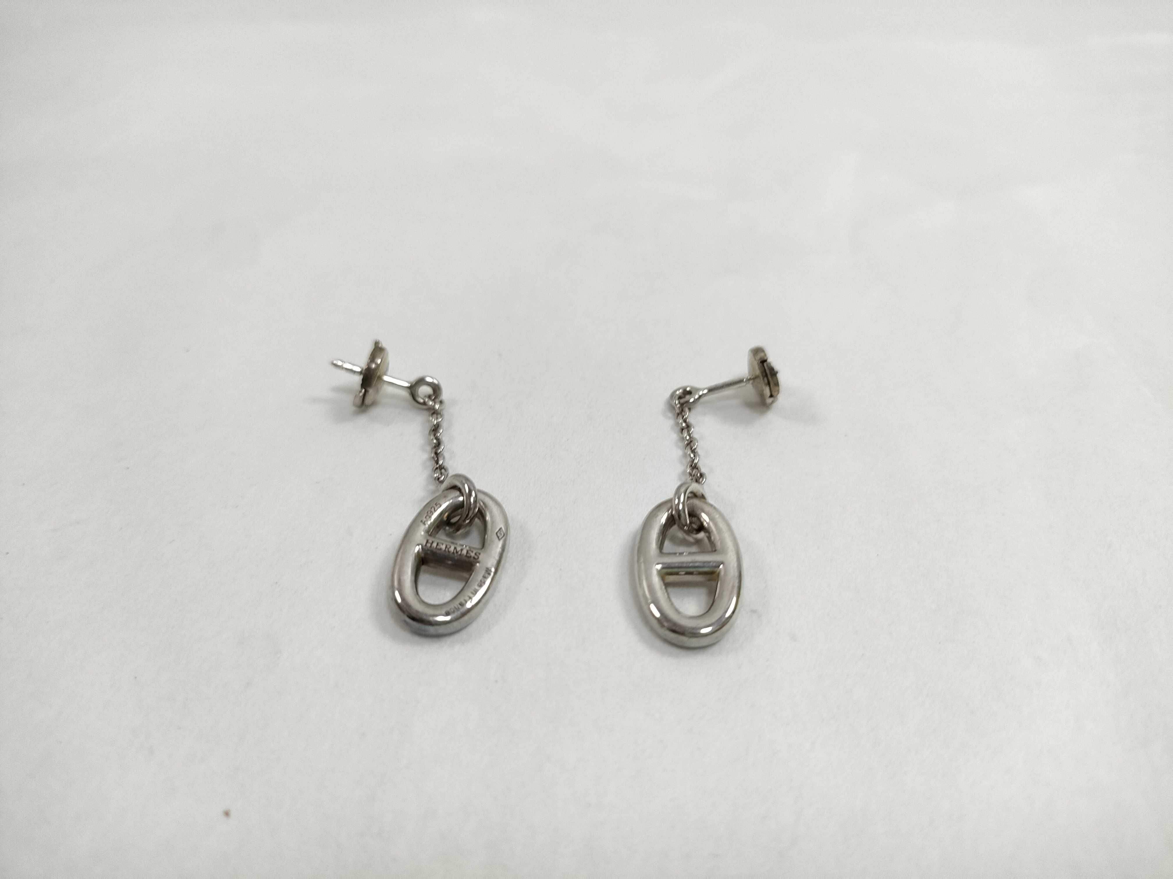 Farandole Chaine Earrings, 925 Sterling Silver — view 3