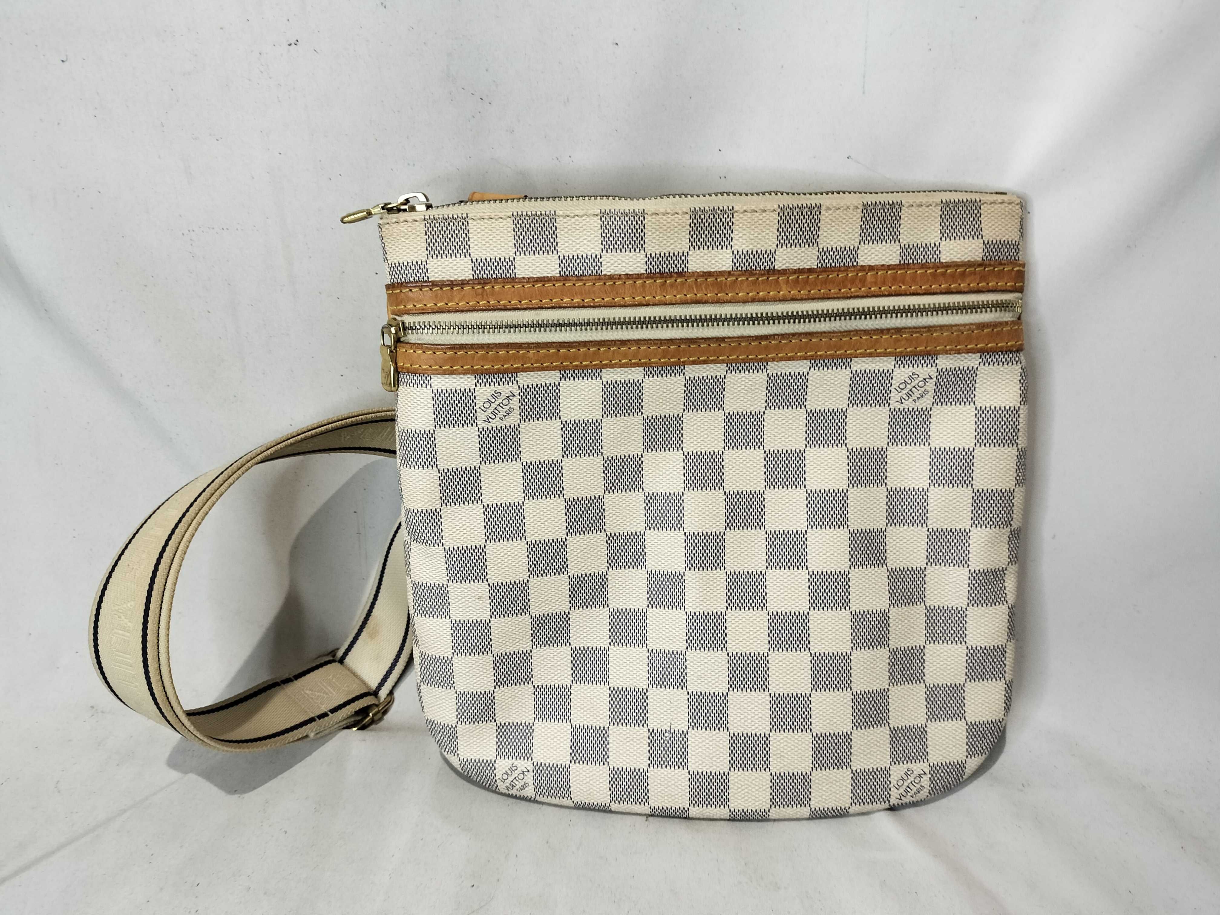 Damier Azur N51112 Pochette Bosphore Shoulder Bag