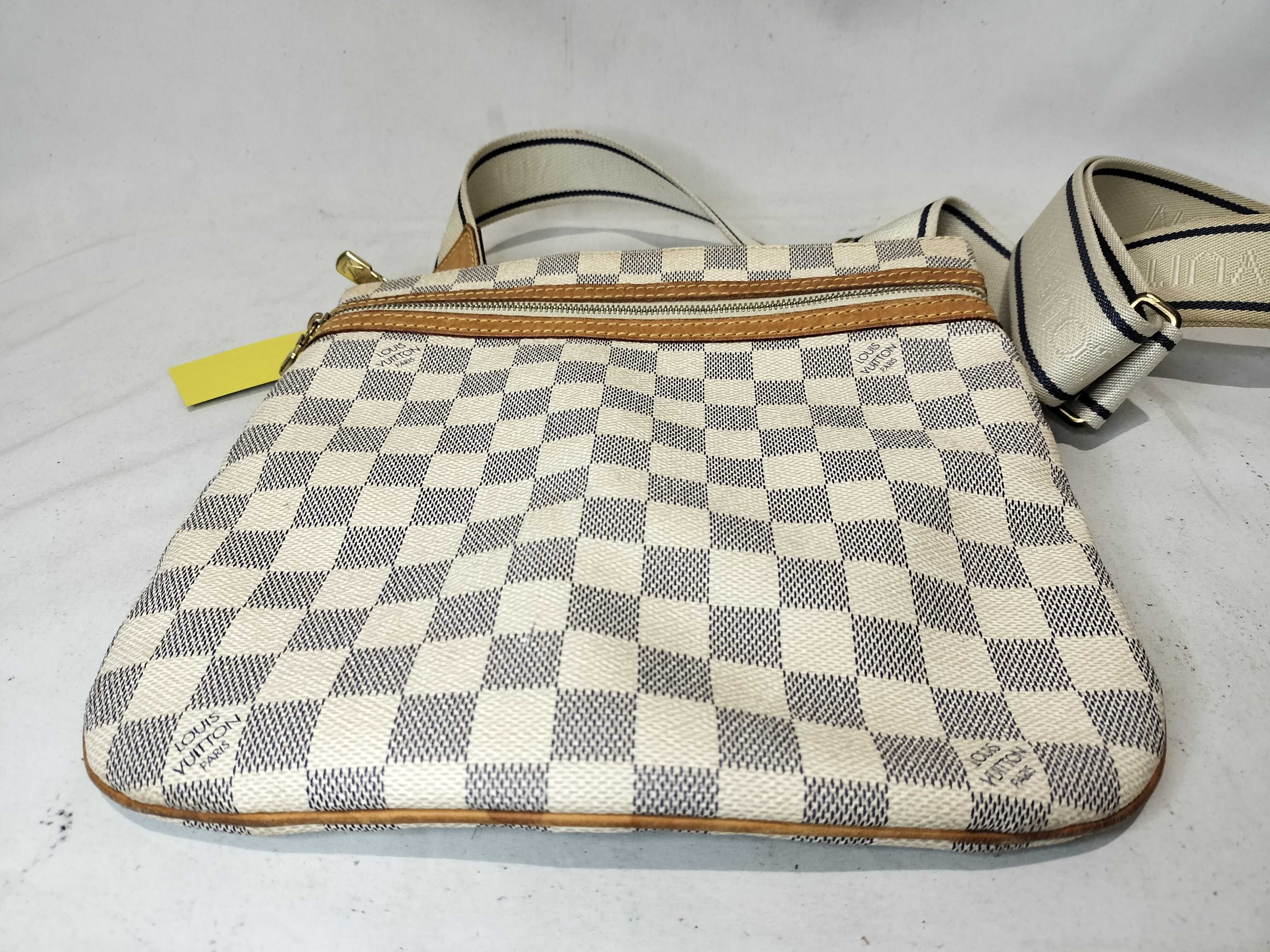 Damier Azur N51112 Pochette Bosphore Shoulder Bag — view 7