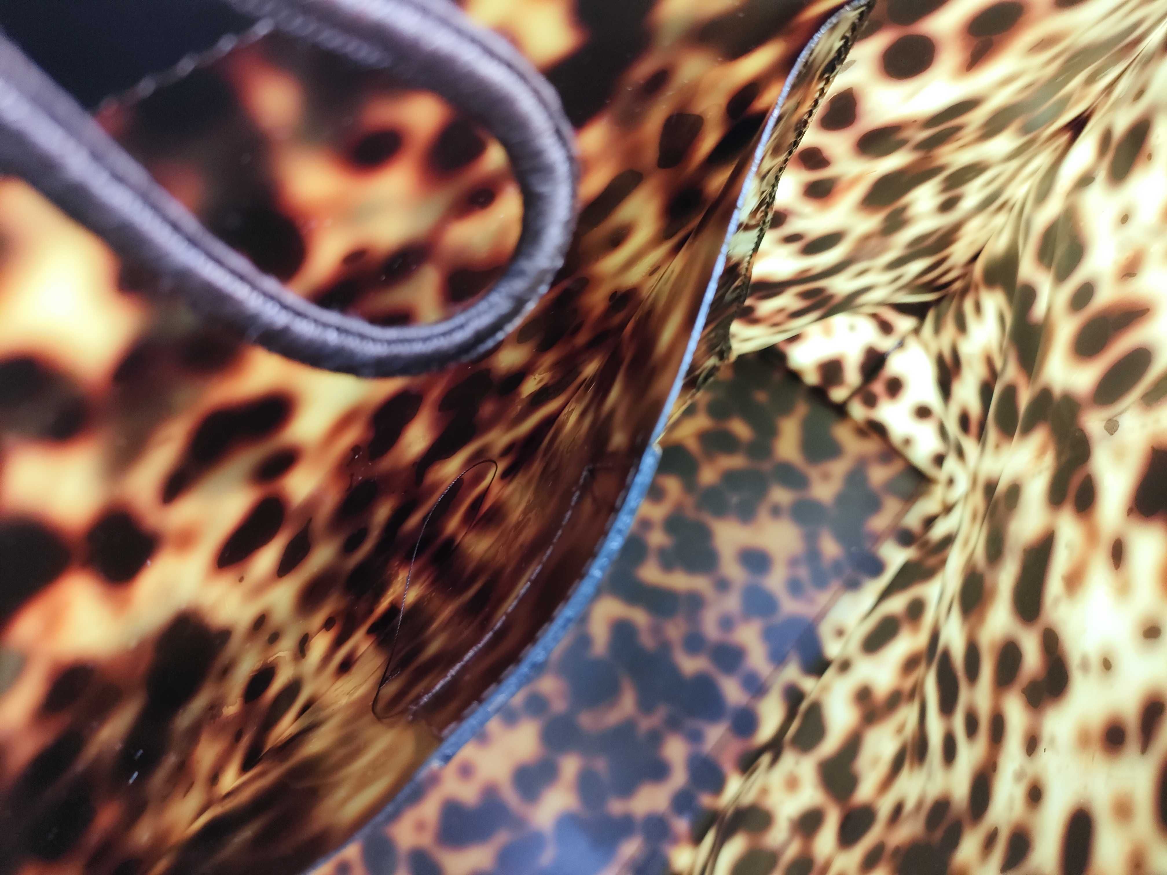 handbag, leopard print, YSL logo handbag — view 11