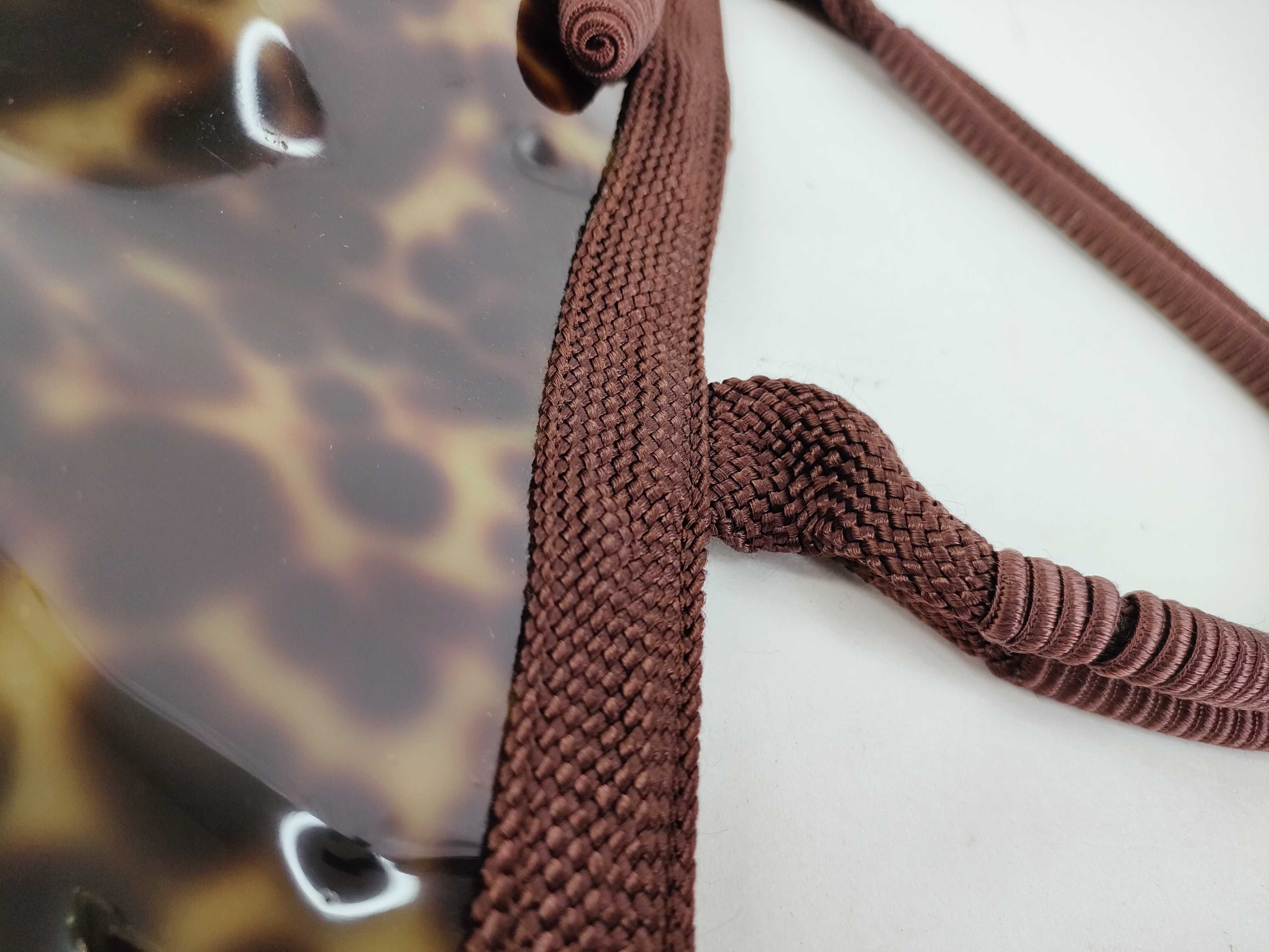 handbag, leopard print, YSL logo handbag — view 5