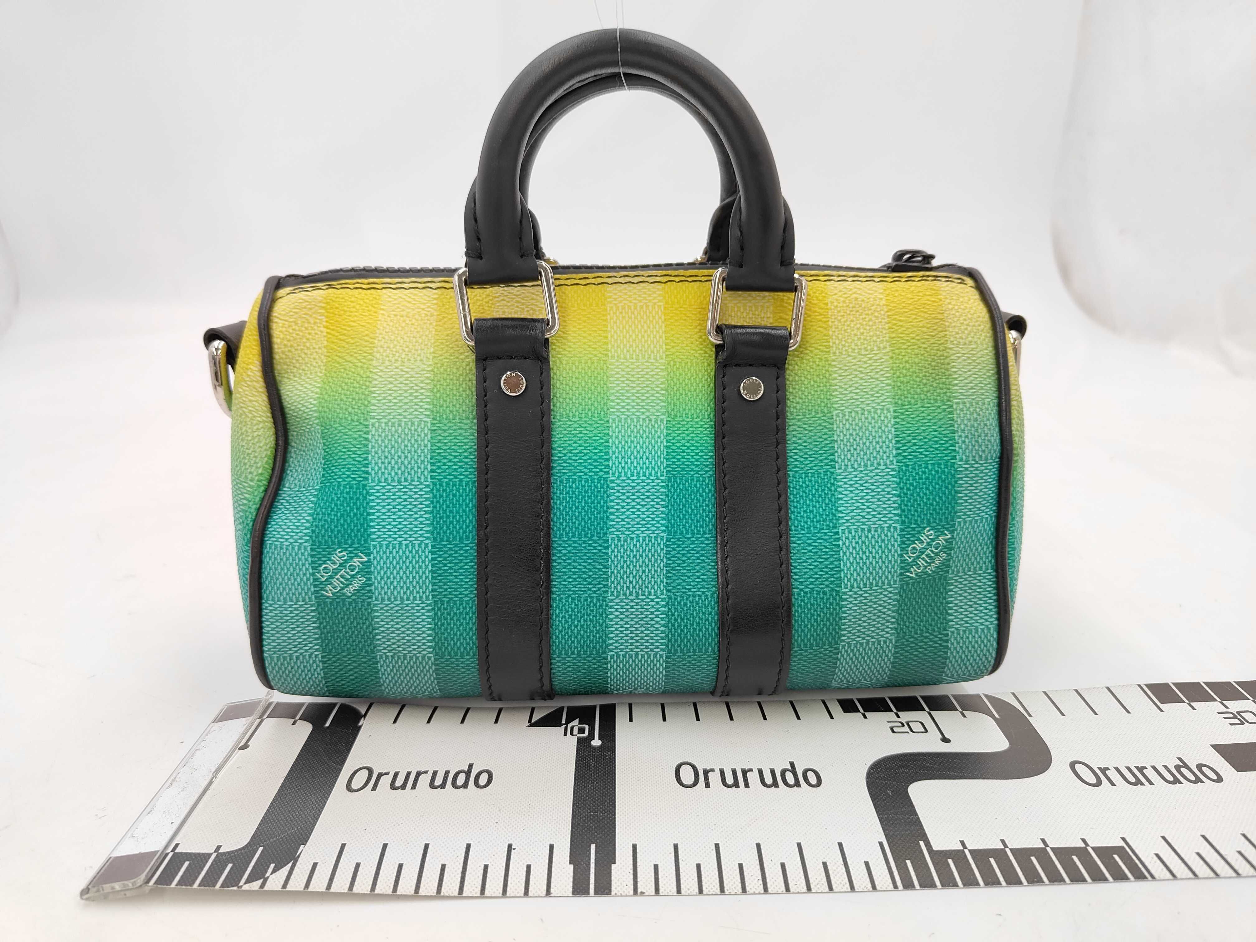 Damier Day Break Damier Stripe Keepall XS Handbag Boston Bag — view 2