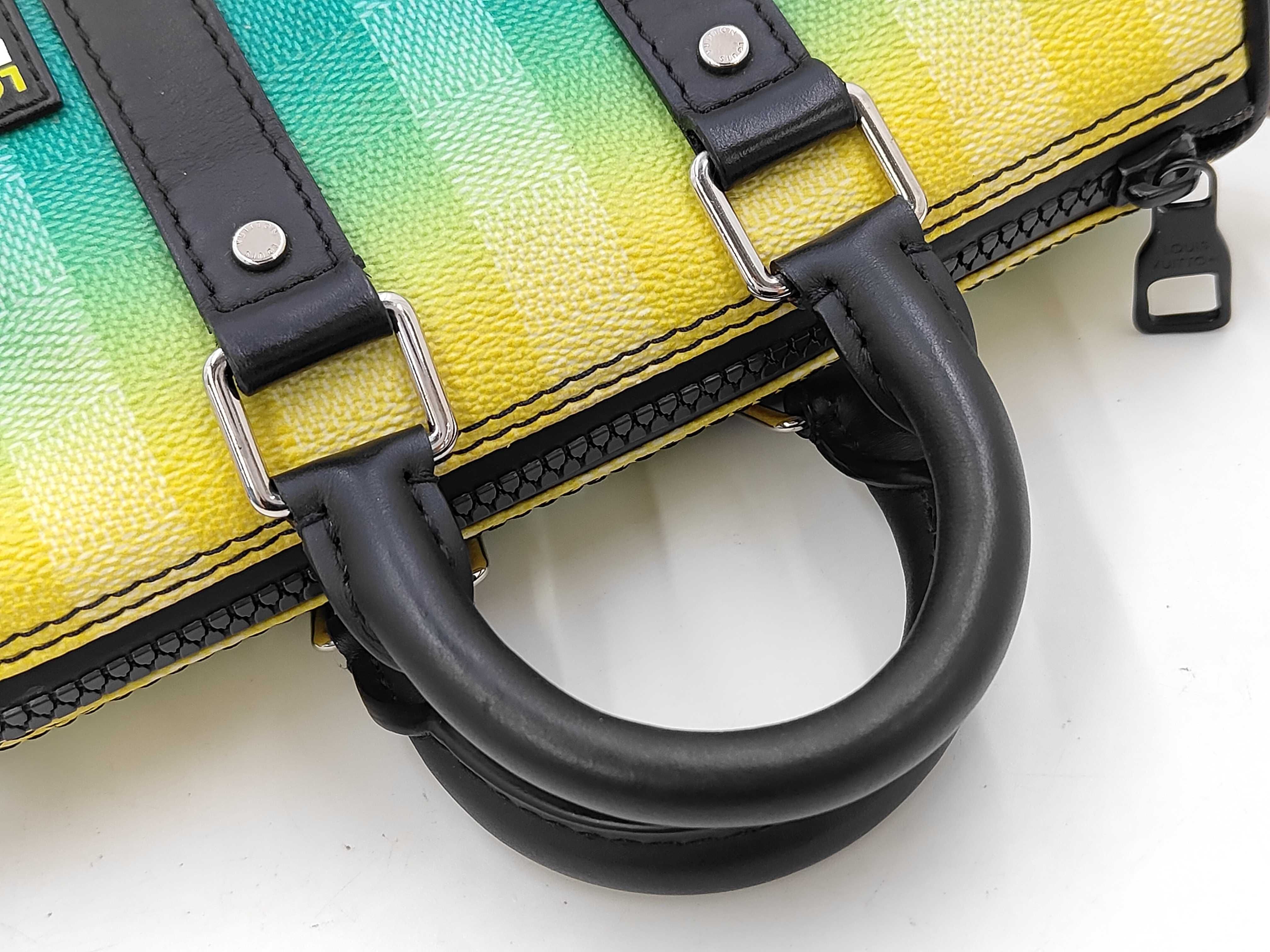 Damier Day Break Damier Stripe Keepall XS Handbag Boston Bag — view 4