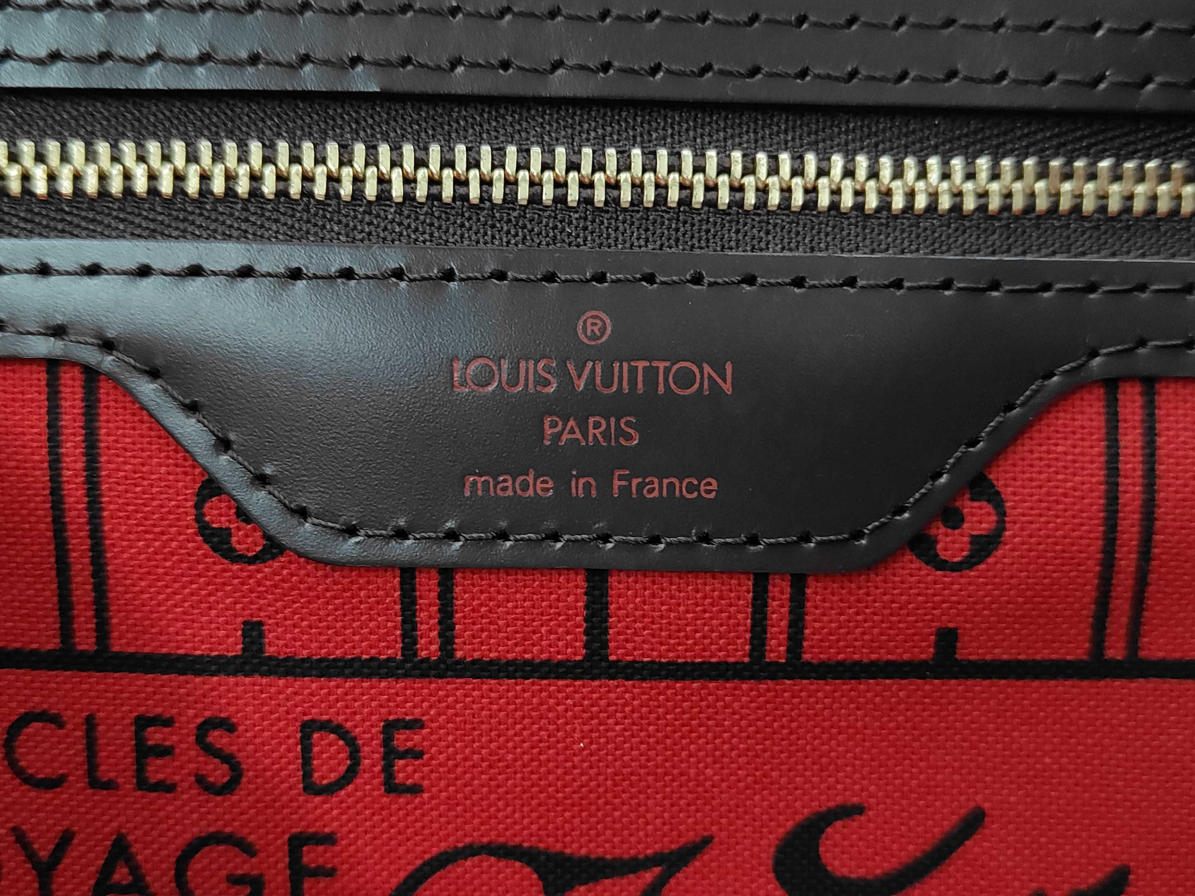 Neverfull MM Damier Ebene Tote Bag — view 10