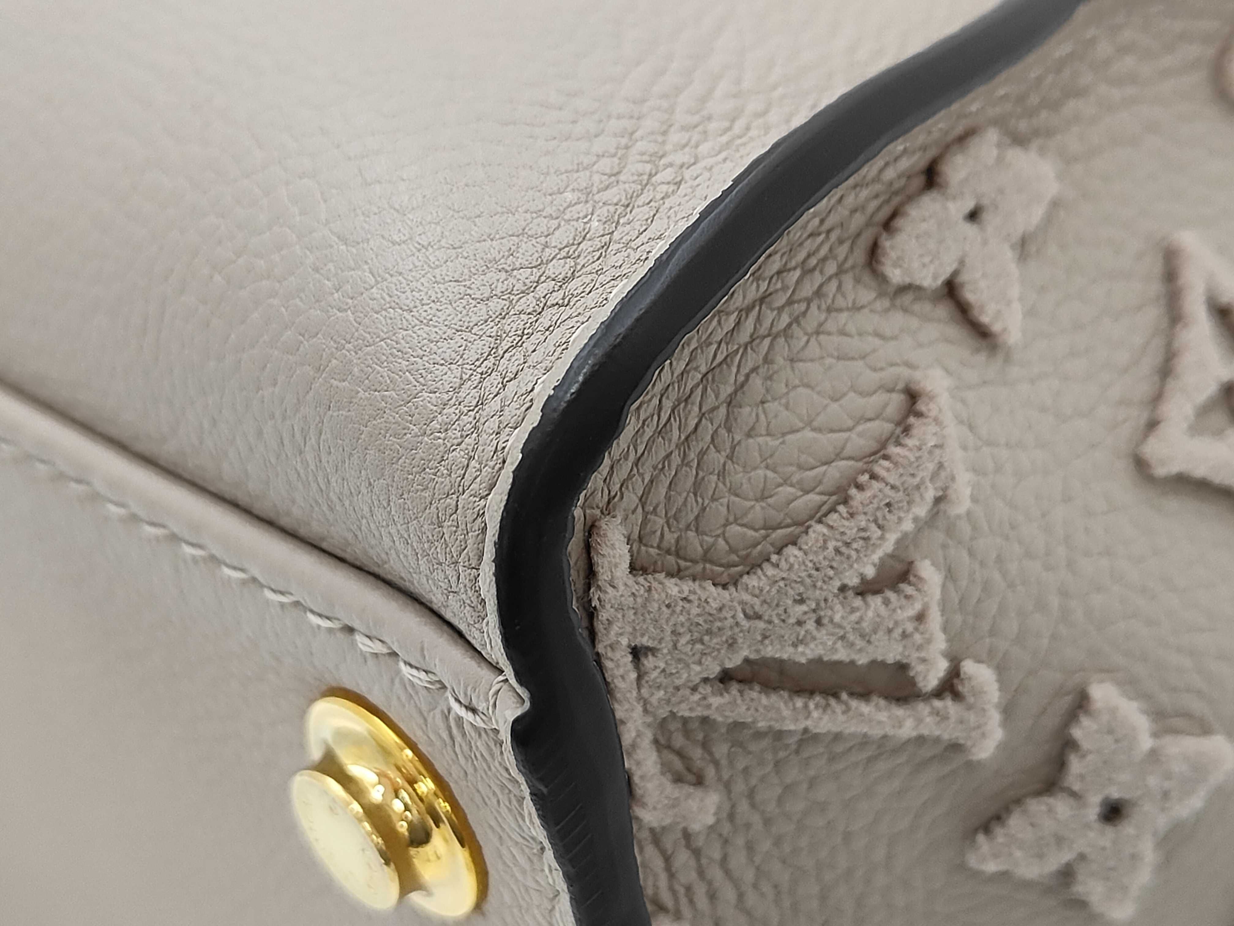 On My Side MM Monogram Tuffetage Grain Calfskin Handbag M53825 — view 4