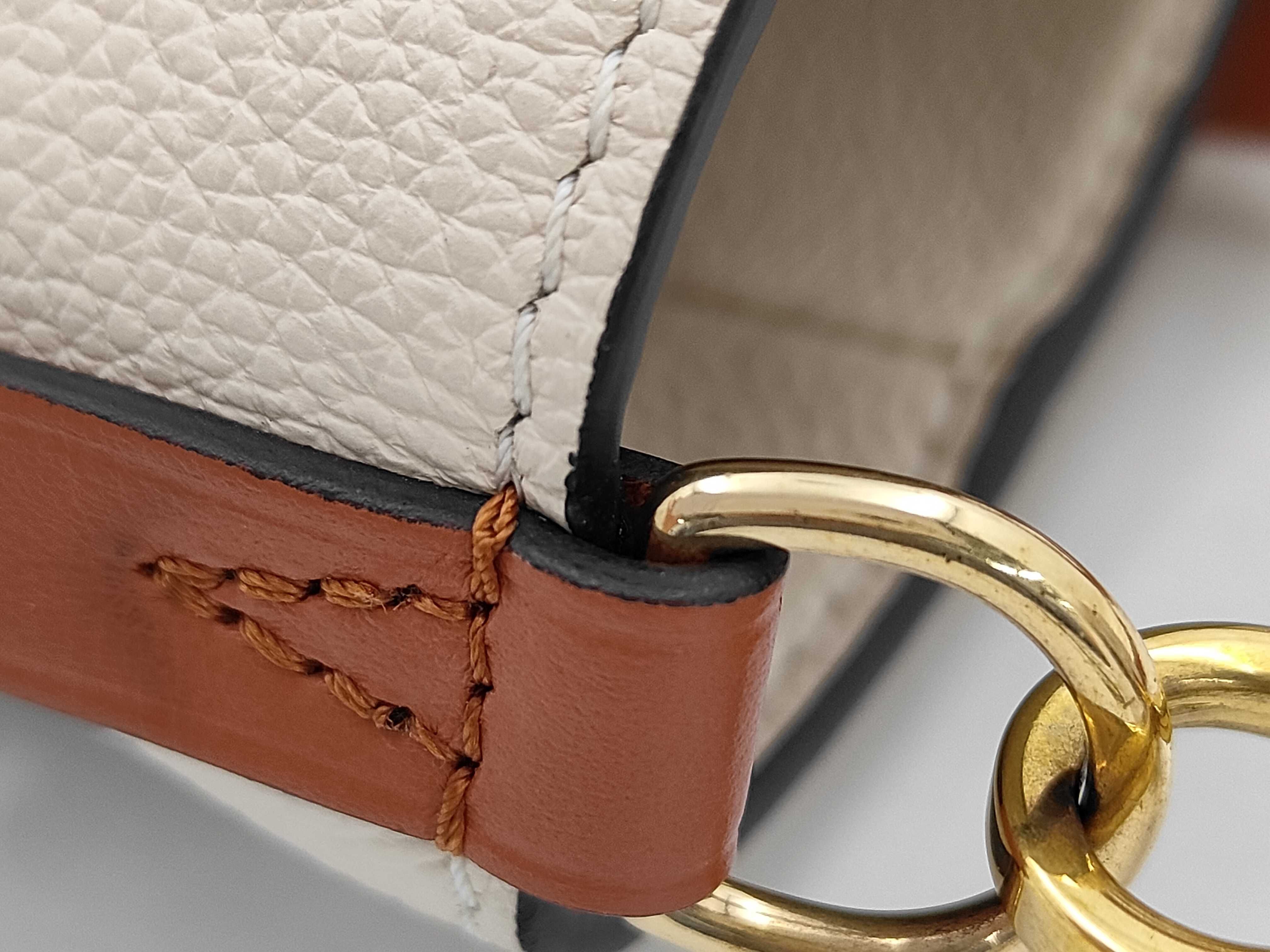 On My Side MM Monogram Tuffetage Grain Calfskin Handbag M53825 — view 7