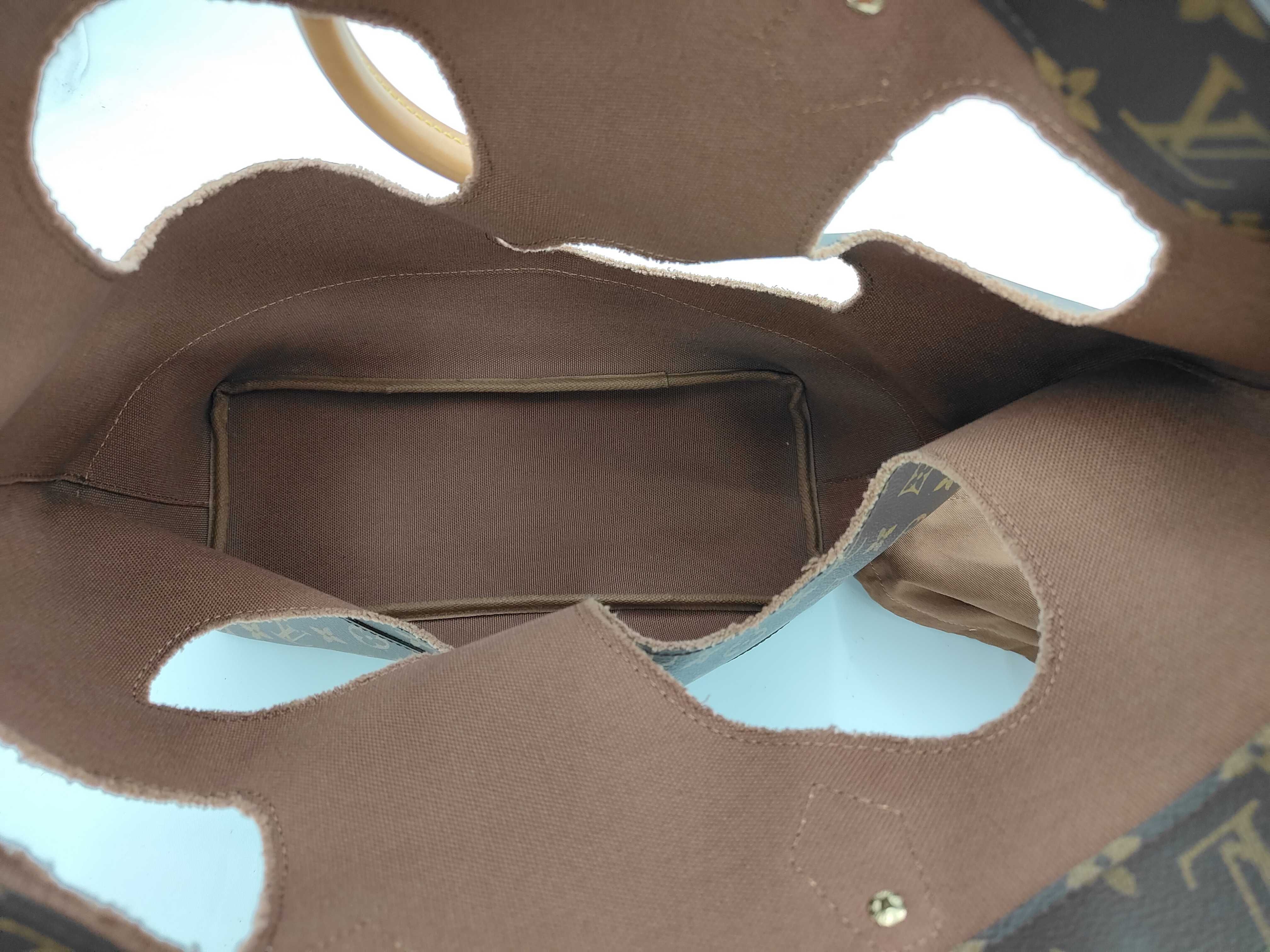 x Comme des Garçons Rei Kawakubo Collaboration Monogram With Holes M40279 Bag — view 9