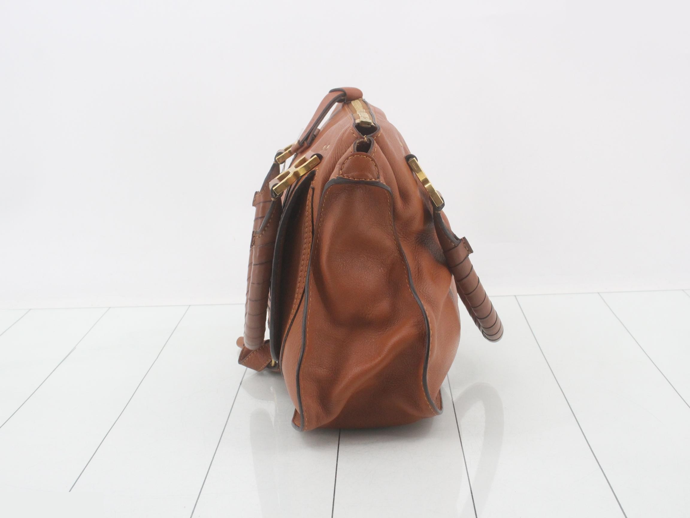 Leather tote bag — view 3