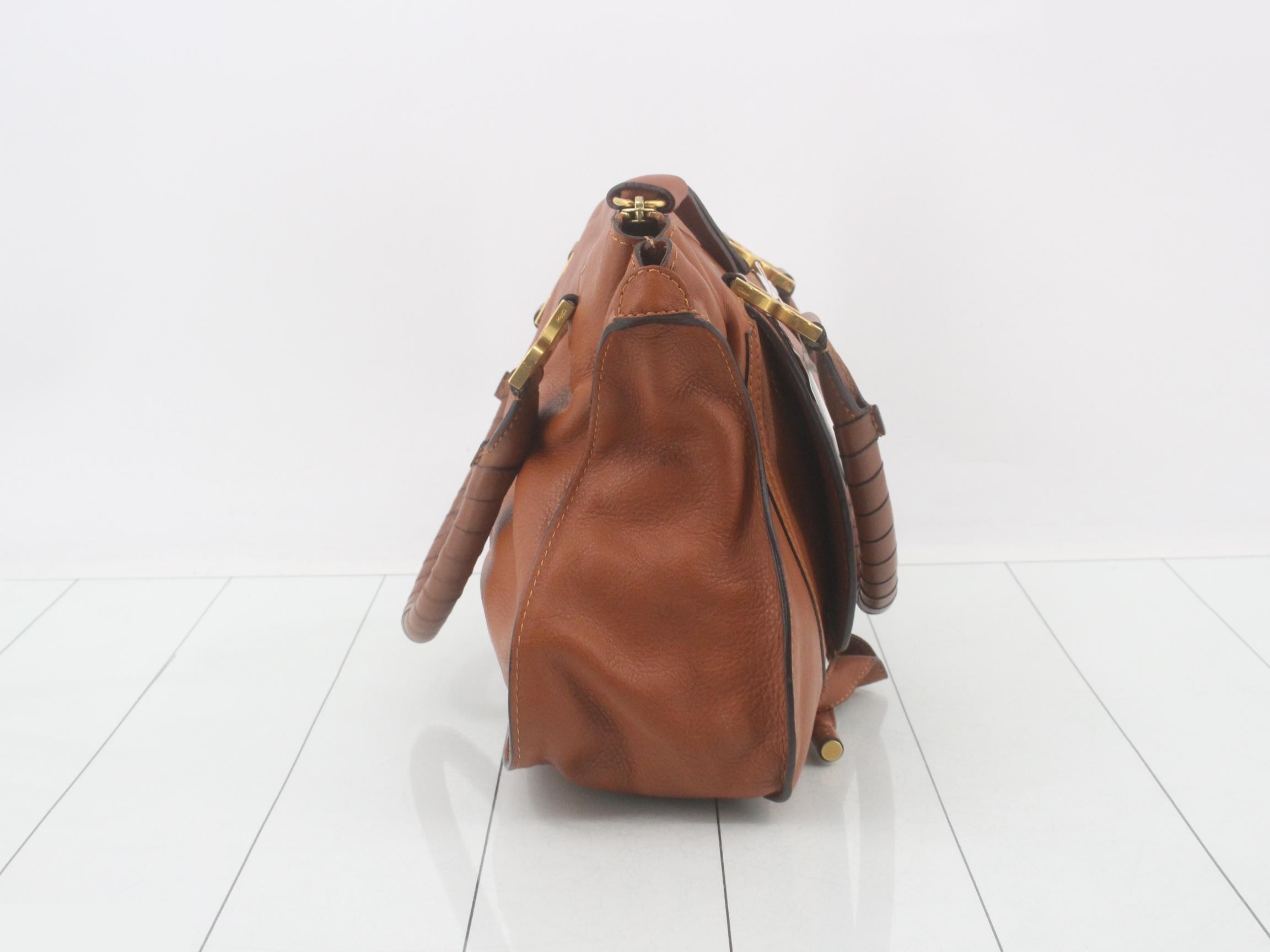 Leather tote bag — view 4