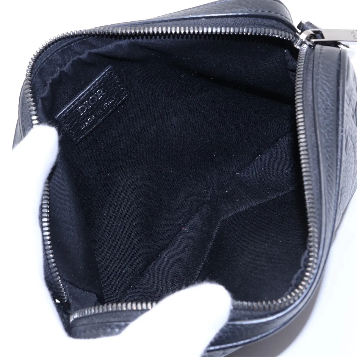 Gravity Saddle 3-in-1 Bag Leather Shoulder Bag Black — view 8