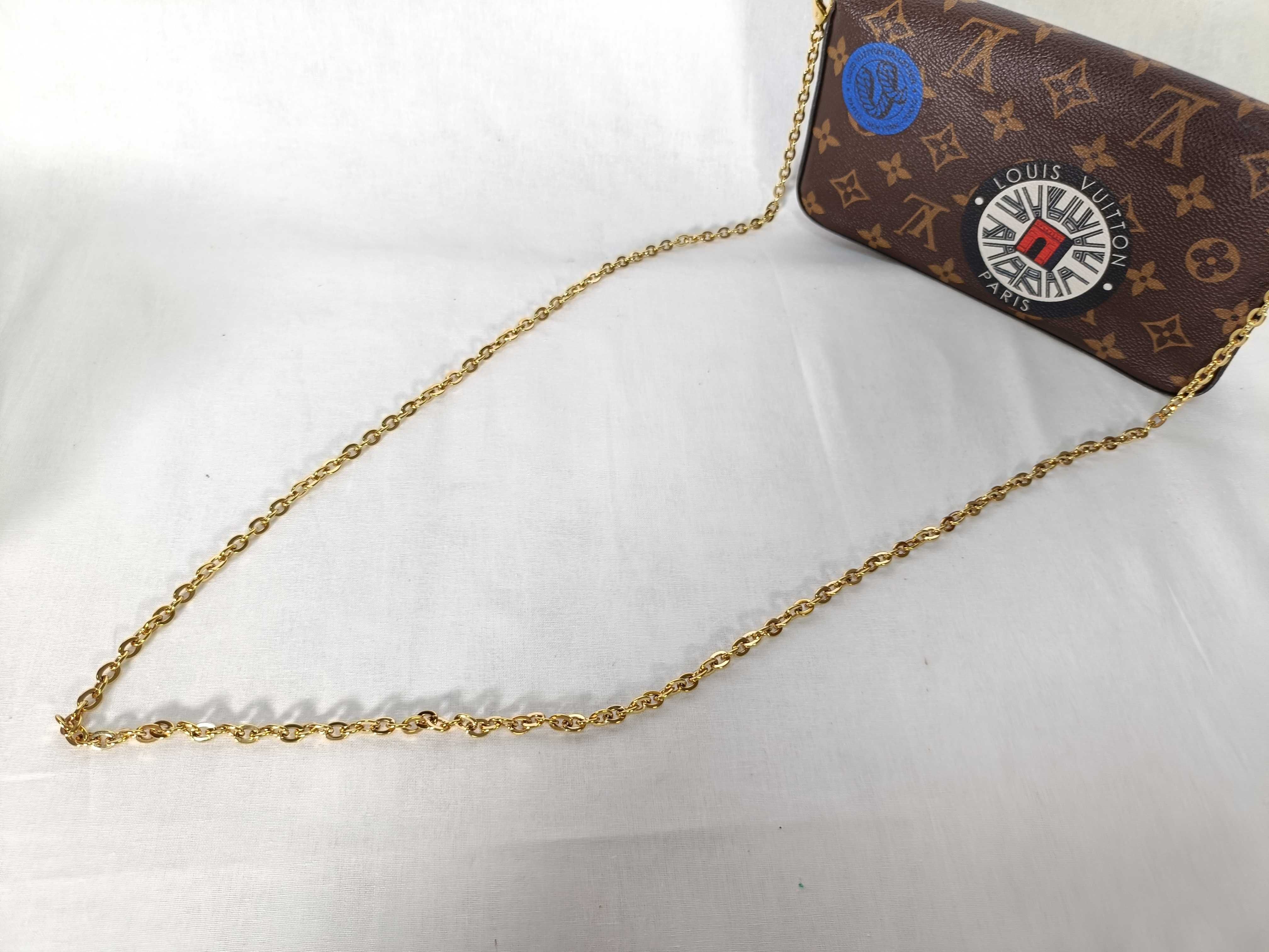 Monogram Louis Vuitton Monogram Pochette Shoulder Bag — view 5